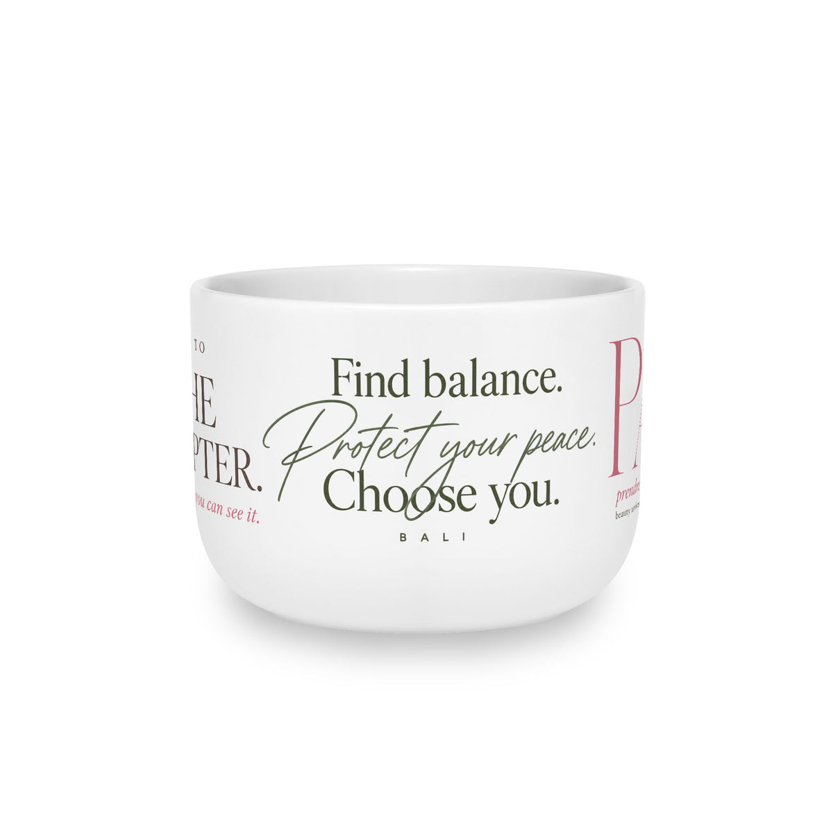 Inspirational Prayer Ceramic Latte Mug — 25oz Large Religious Coffee Cup