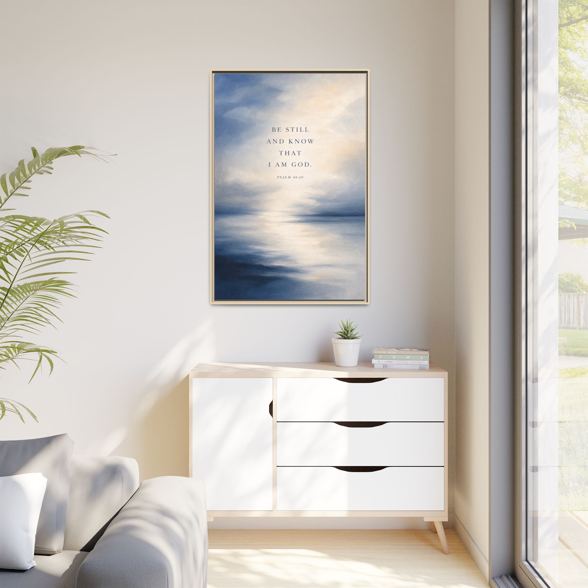Know That I Am God Psalm 46:10 Wall Art