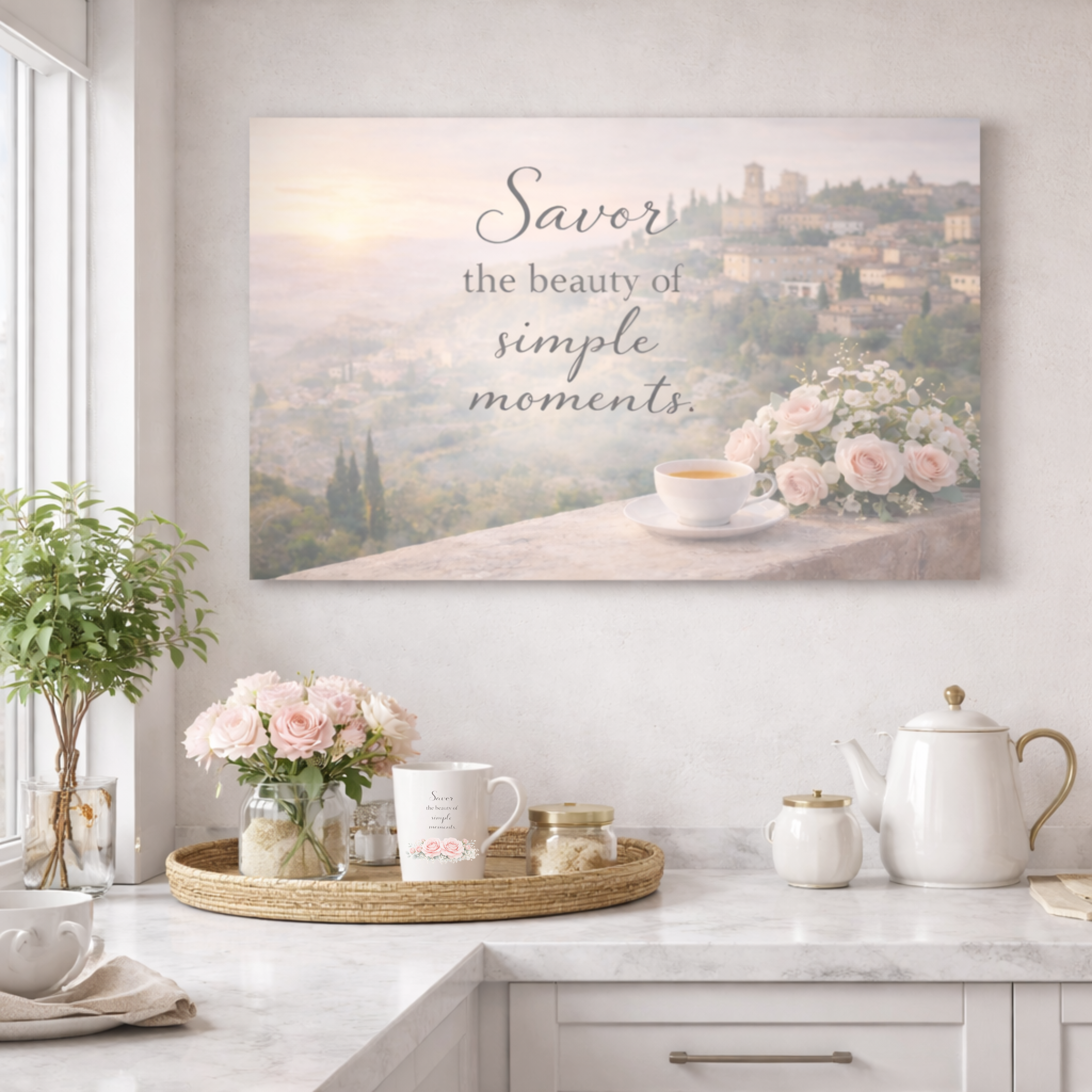 "Beauty of Simple Moments" Canvas Wall Art