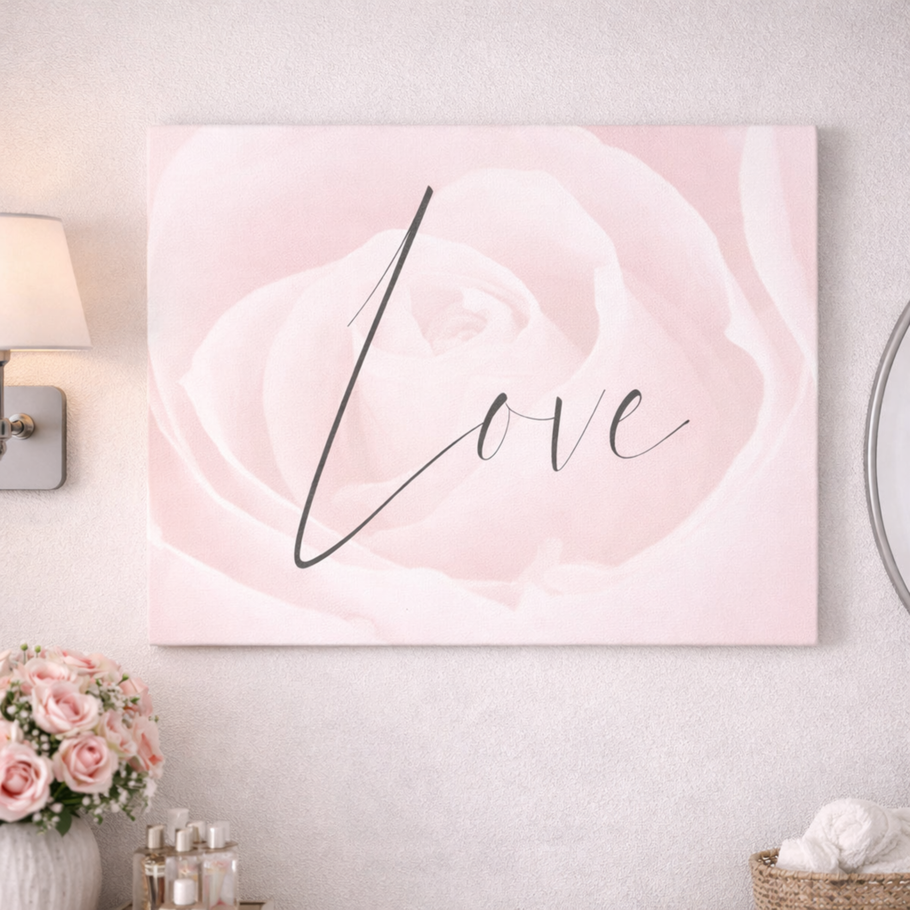 "Love" Canvas Wall Art