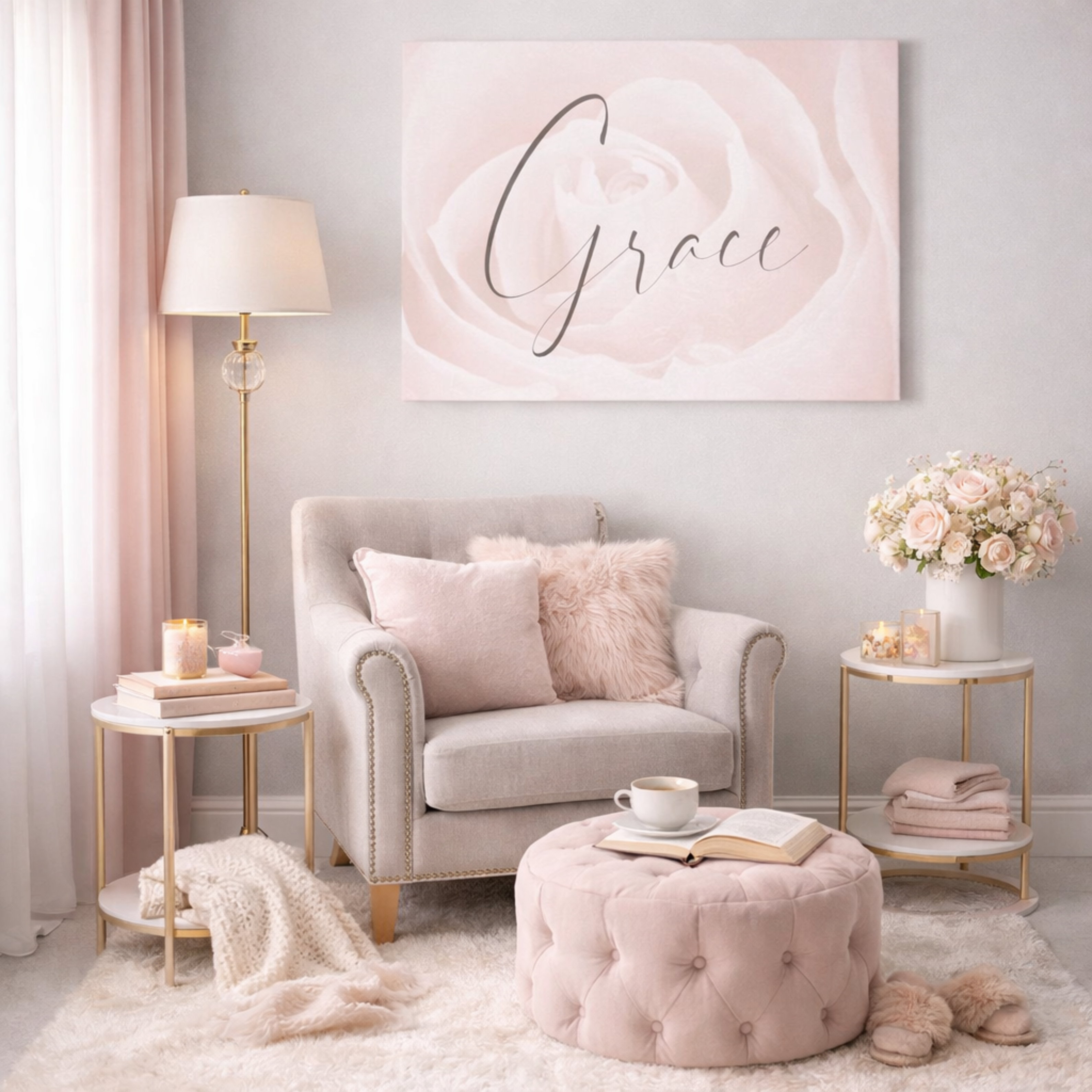 "Grace" Canvas Wall Art