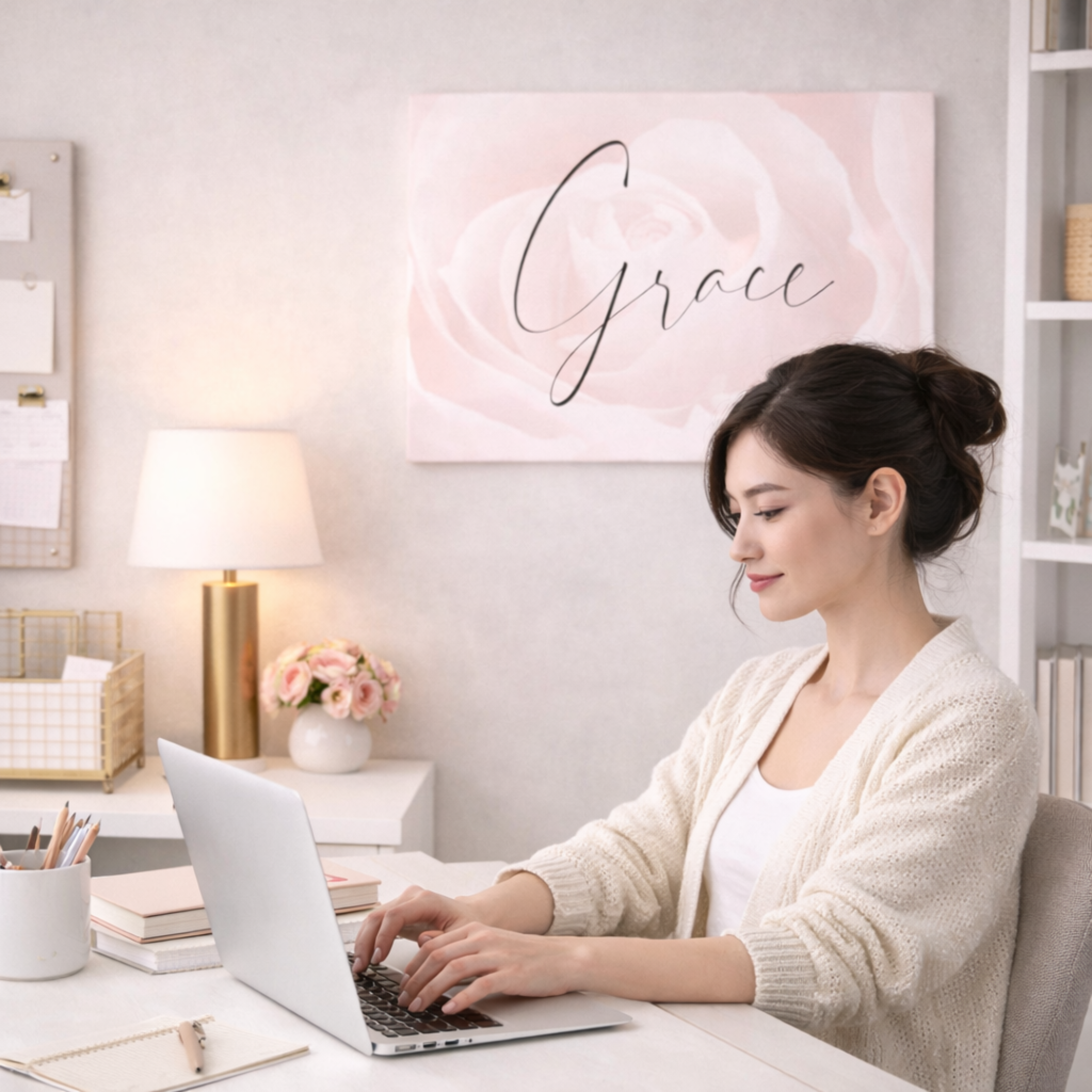 "Grace" Canvas Wall Art