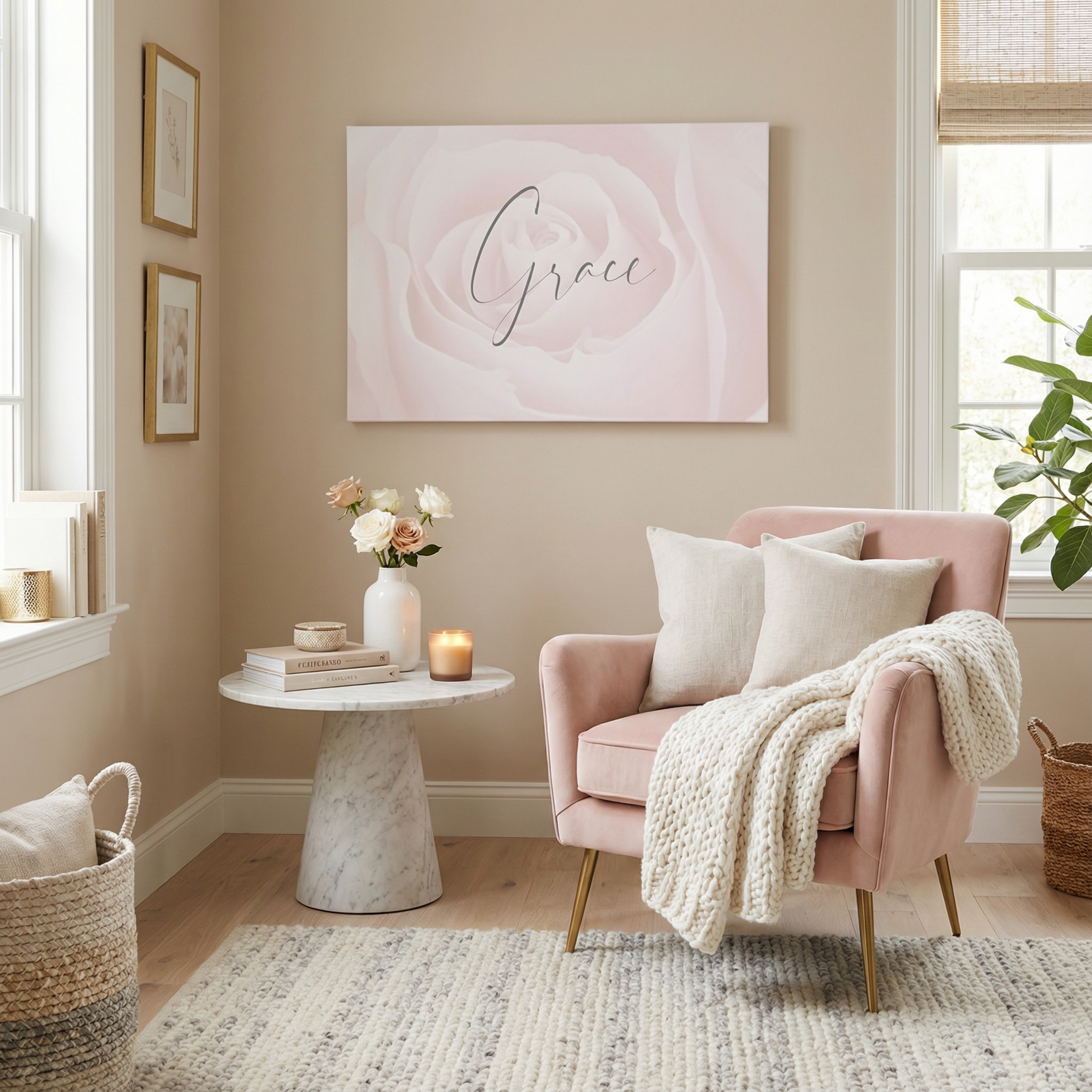 "Grace" Canvas Wall Art