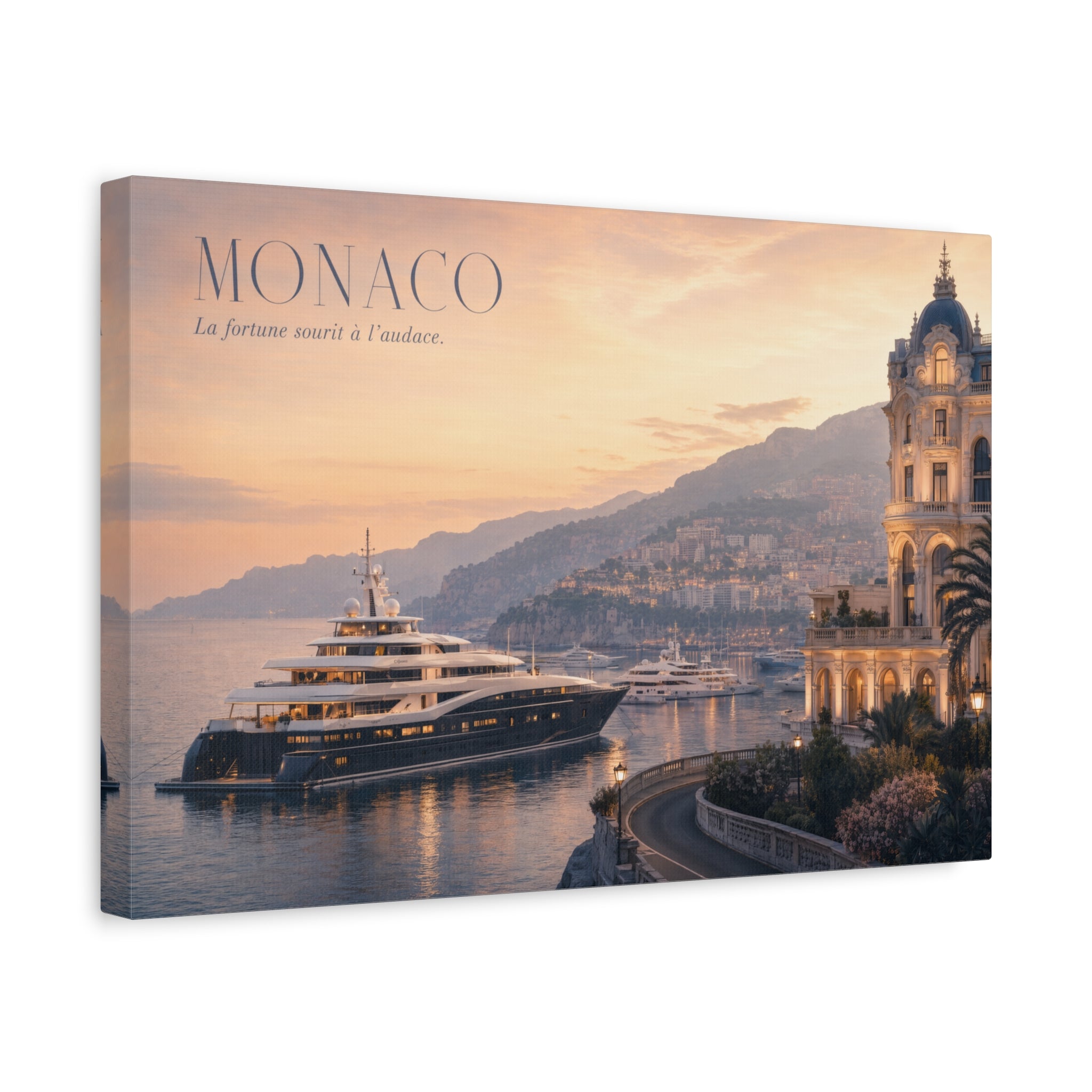 Positano Coastal Canvas Print — Italian Coast Wall Art