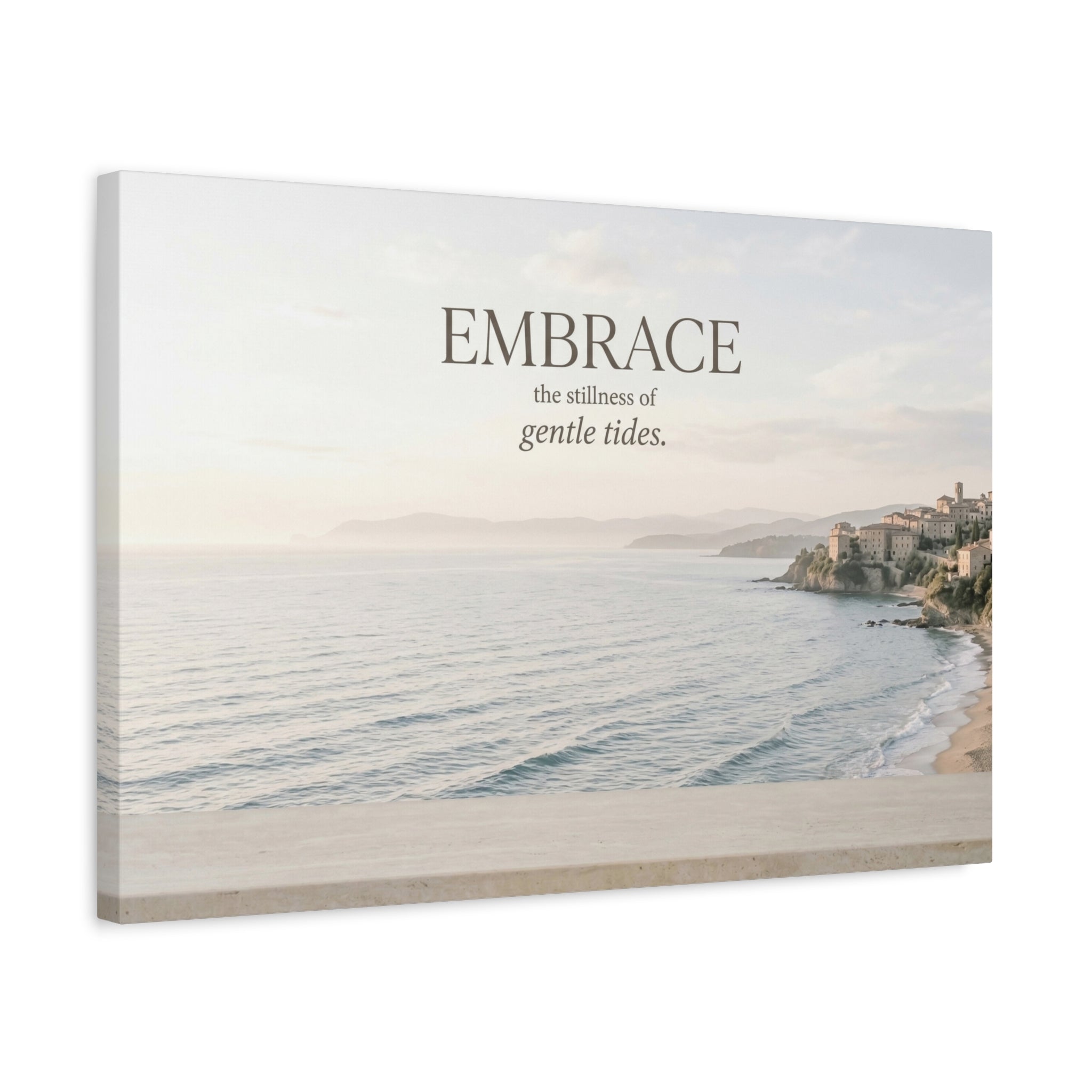 "Gentle Tides" Canvas Wall Art
