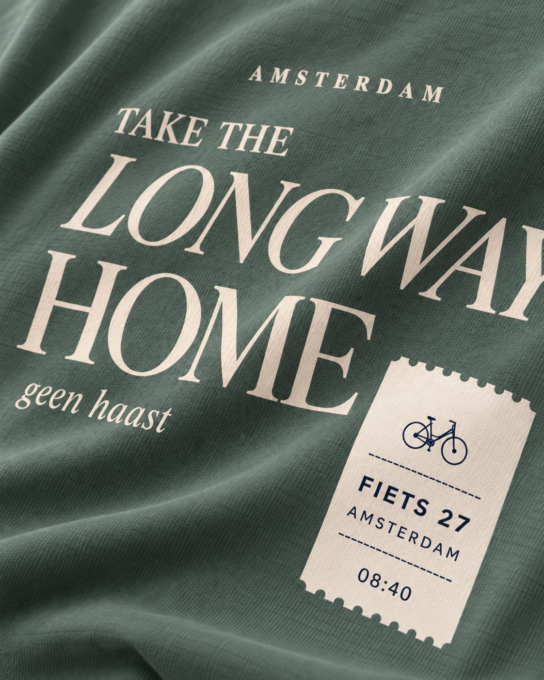 Amsterdam Tee | Take the Long Way Home