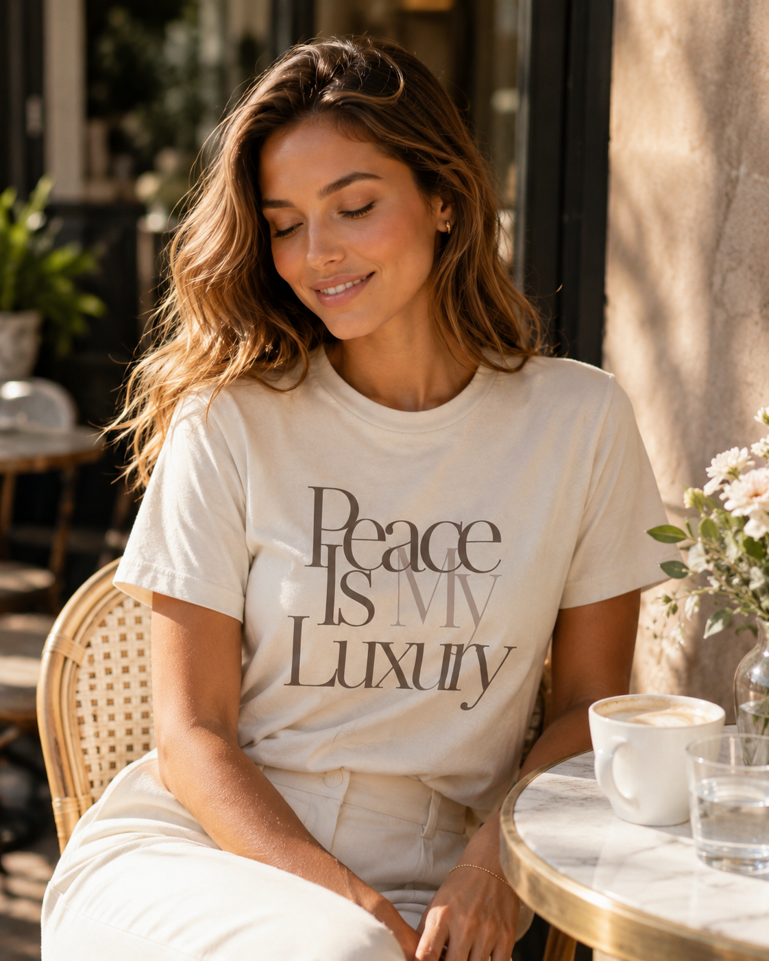 Peace Is My Luxury Tee