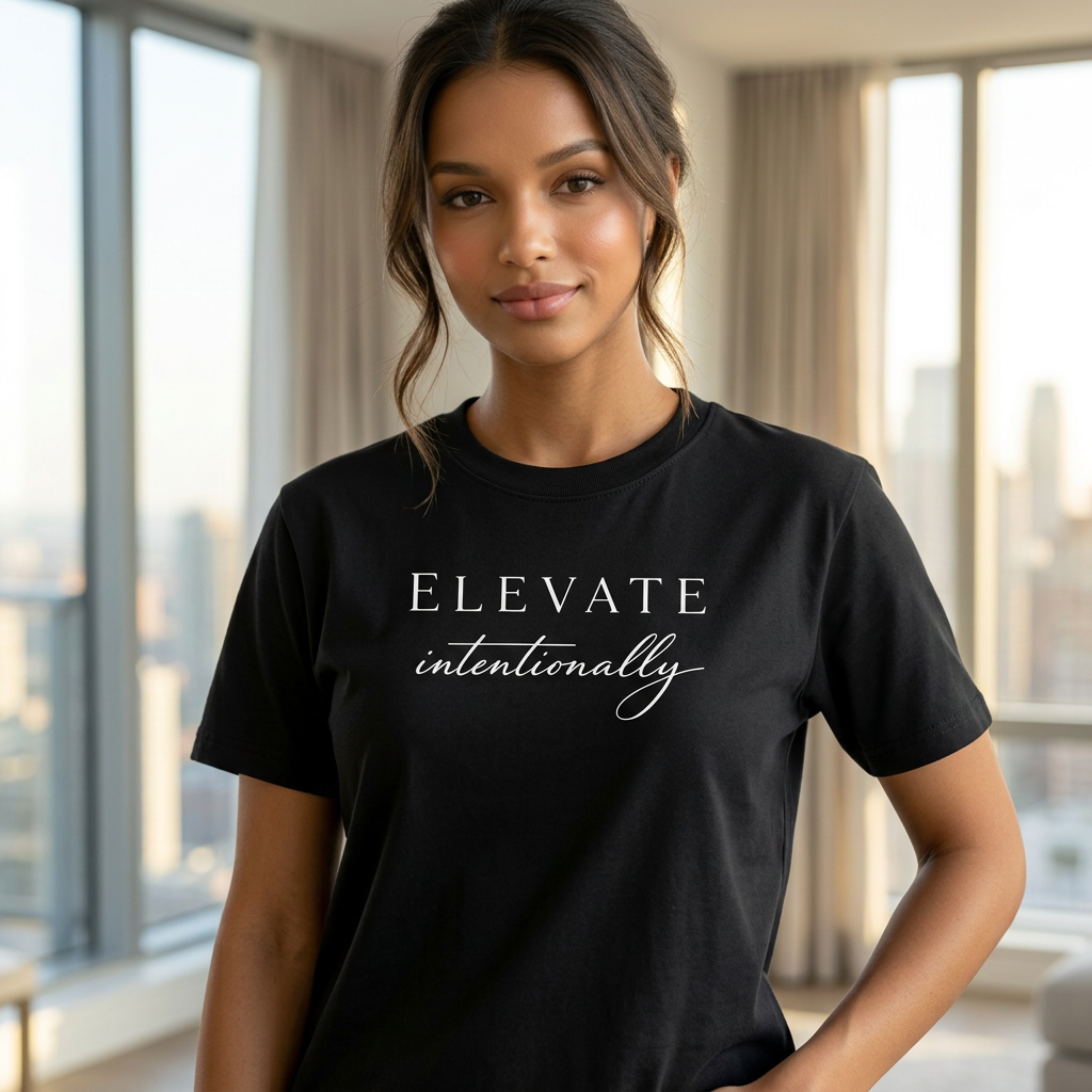 "Elevate Intentionally" Everyday Tee