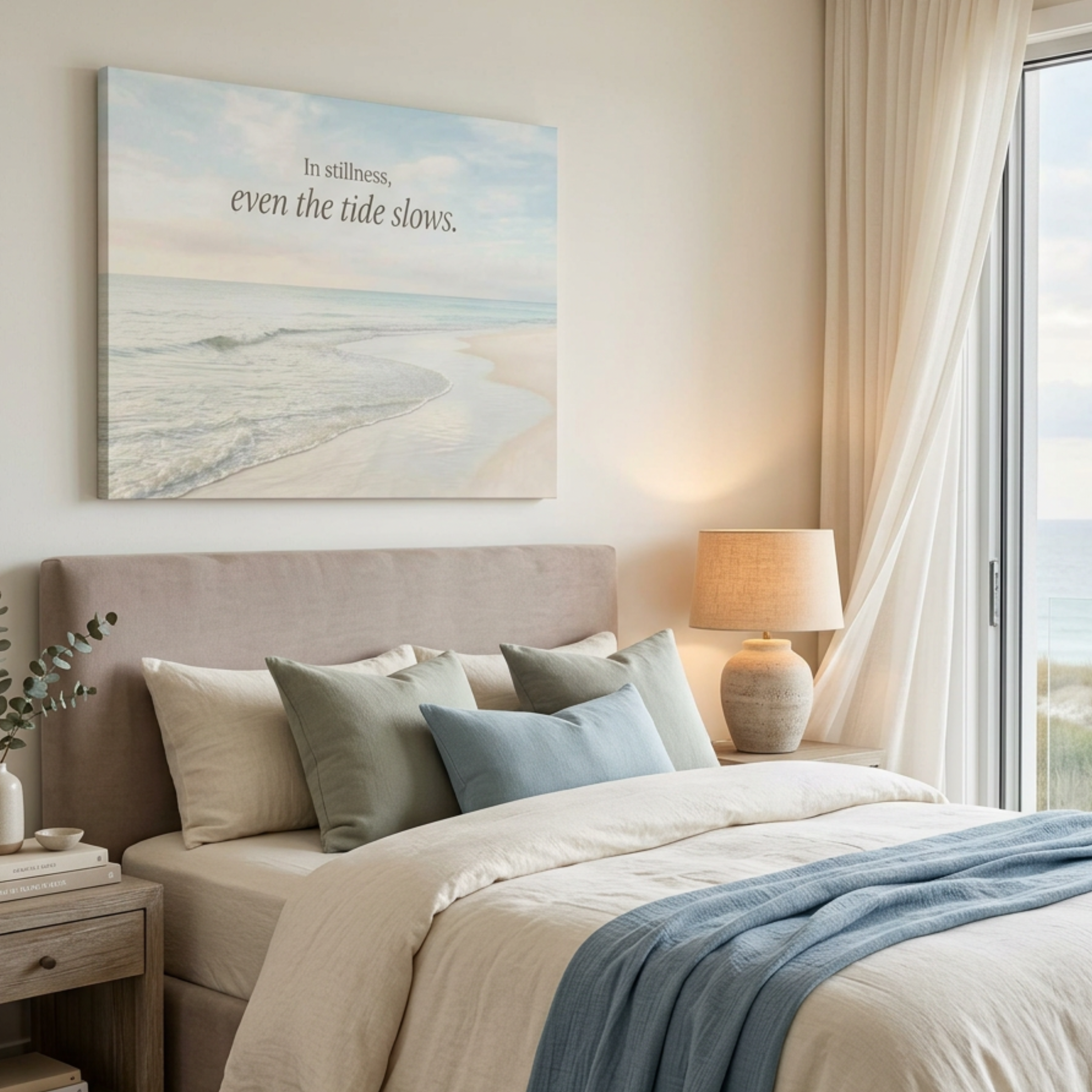 "Ocean Tides" Canvas Wall Art