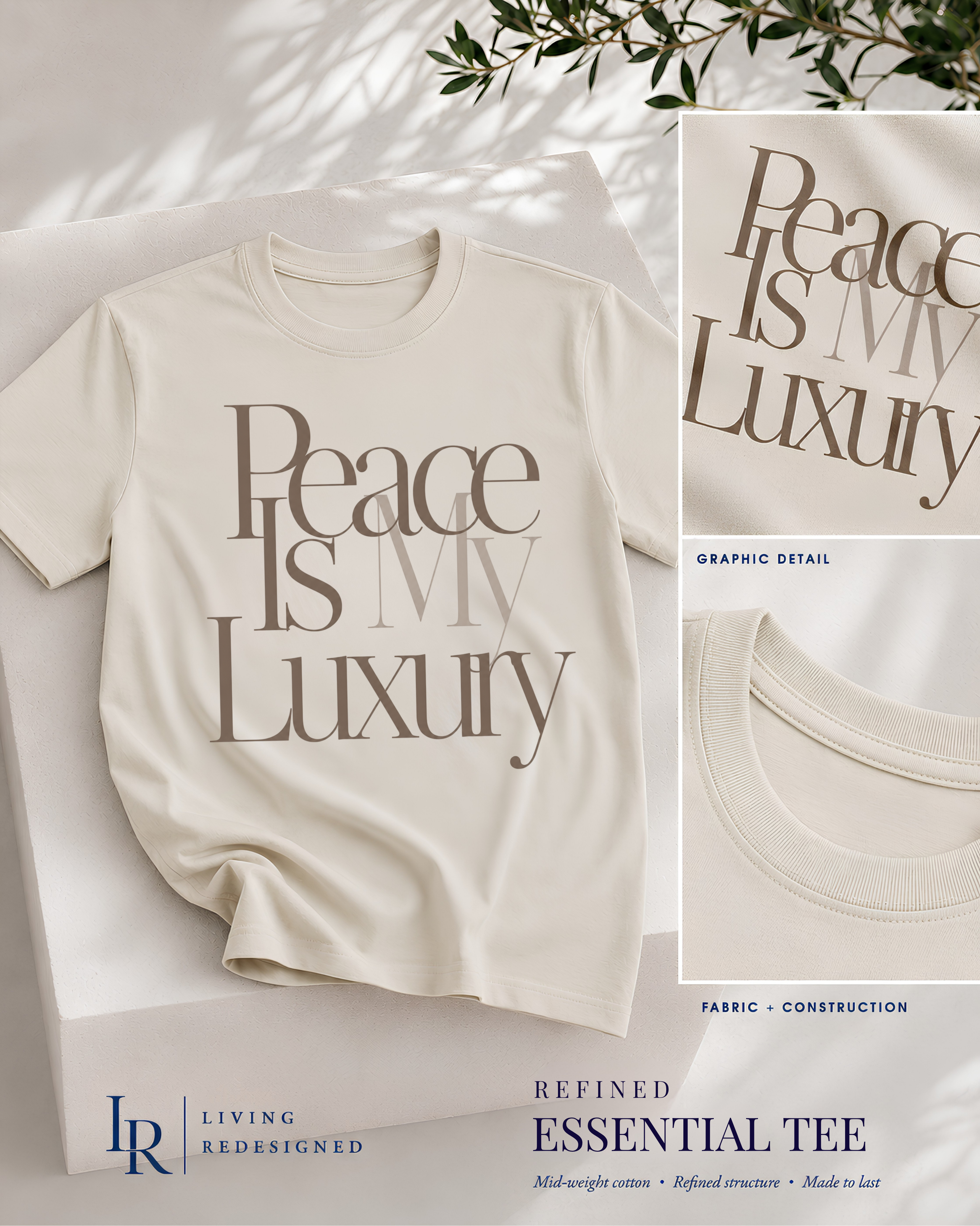 Peace Is My Luxury Tee