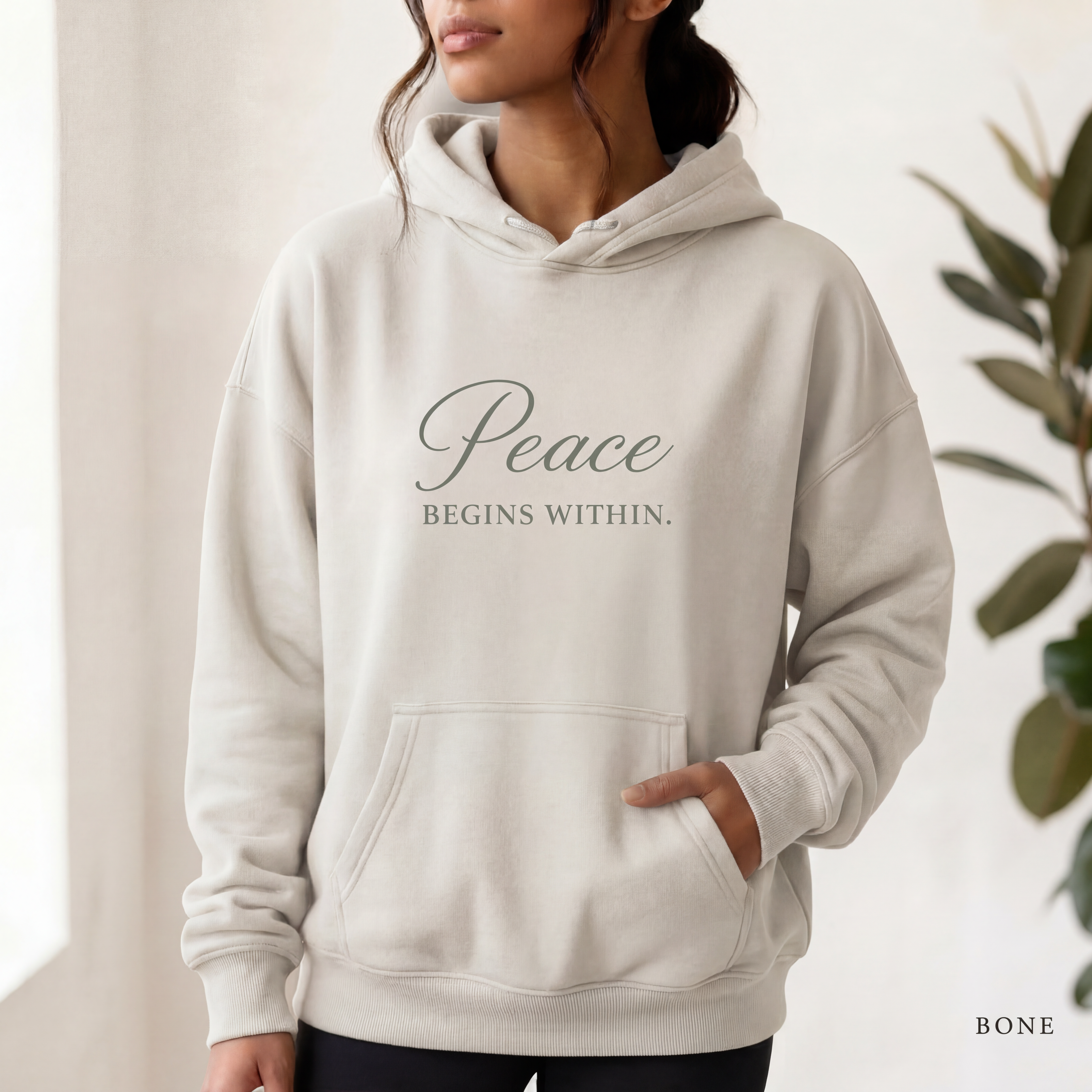 "Peace Begins Within" Hoodie