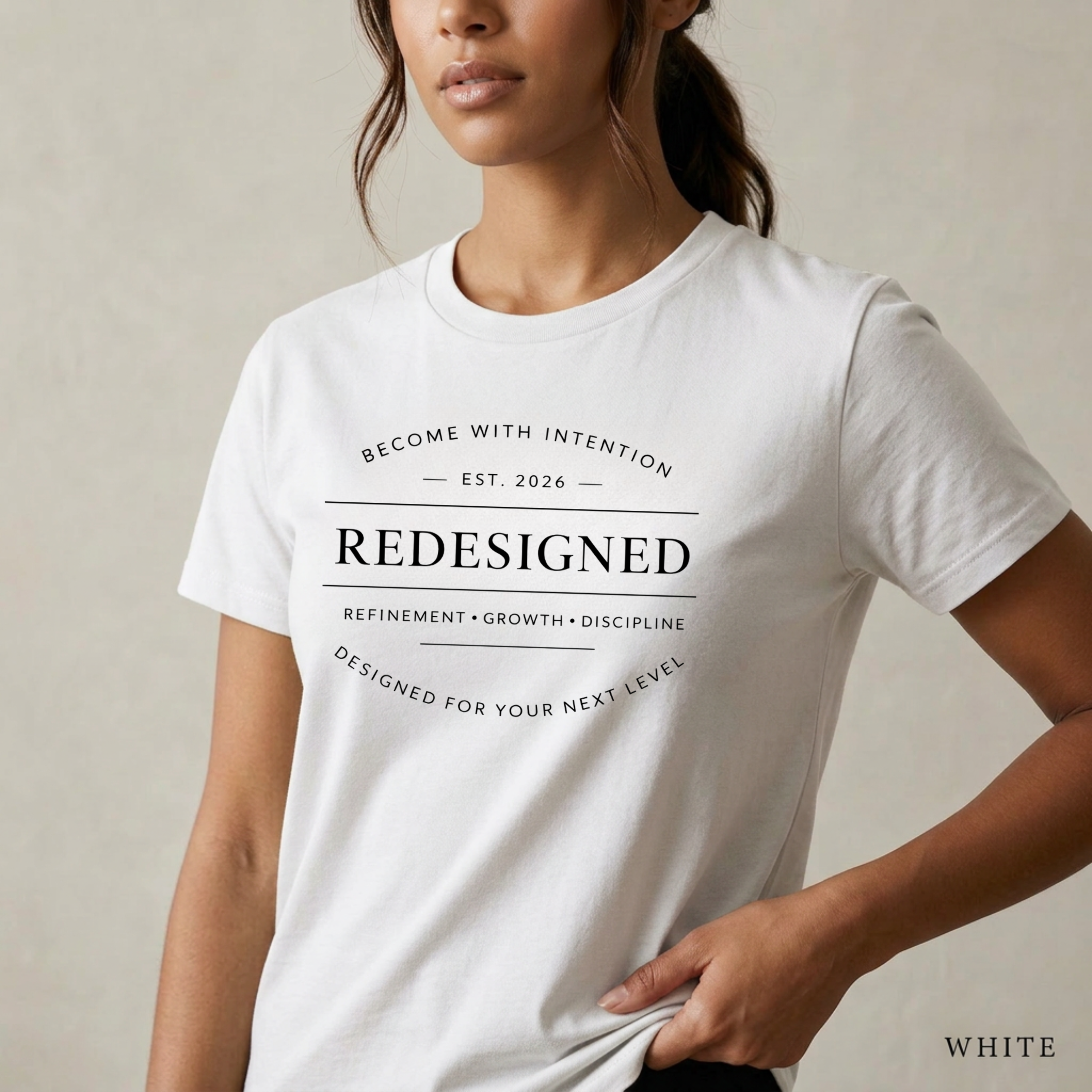 "Redesigned Signature” Everyday Tee
