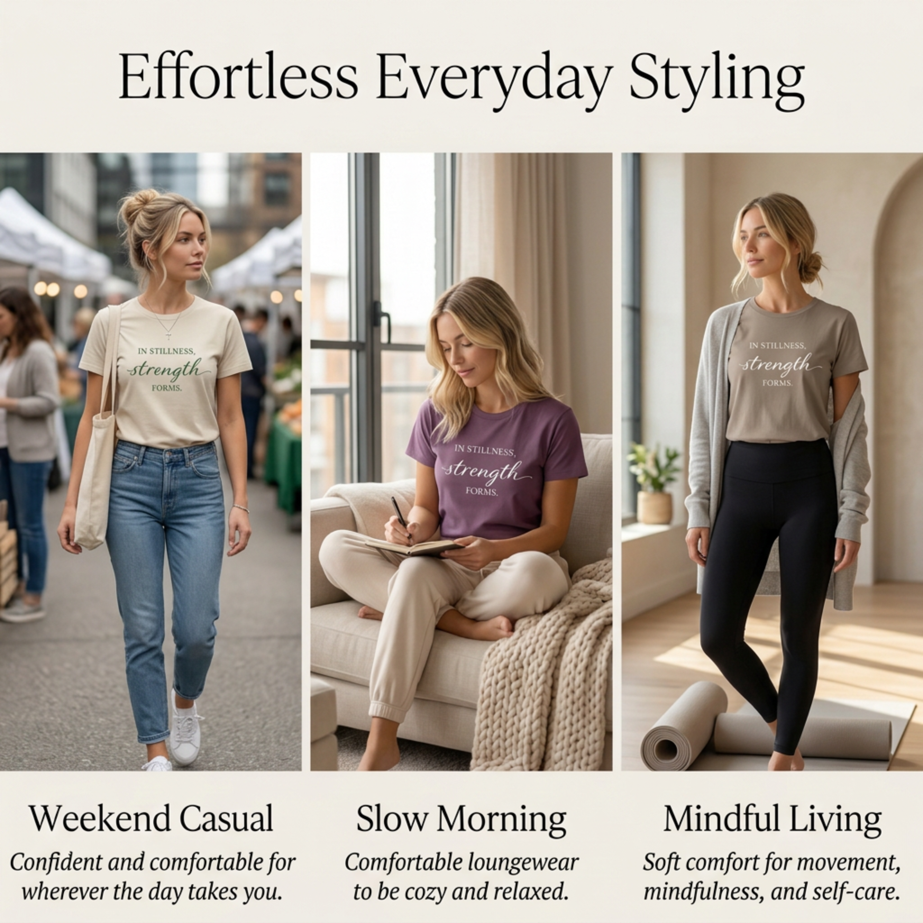 "Strength Forms" Everyday Tee