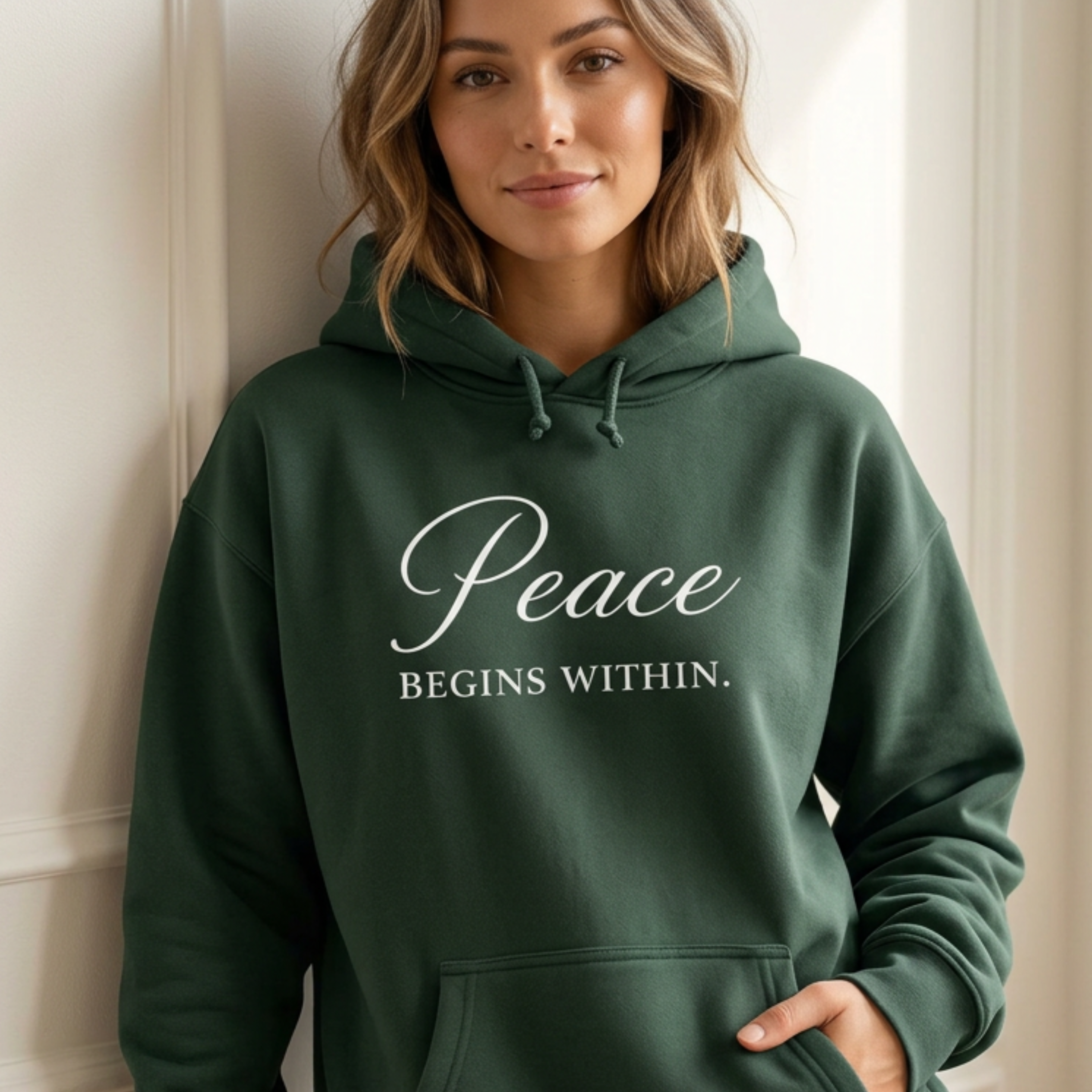"Peace Begins Within" Hoodie