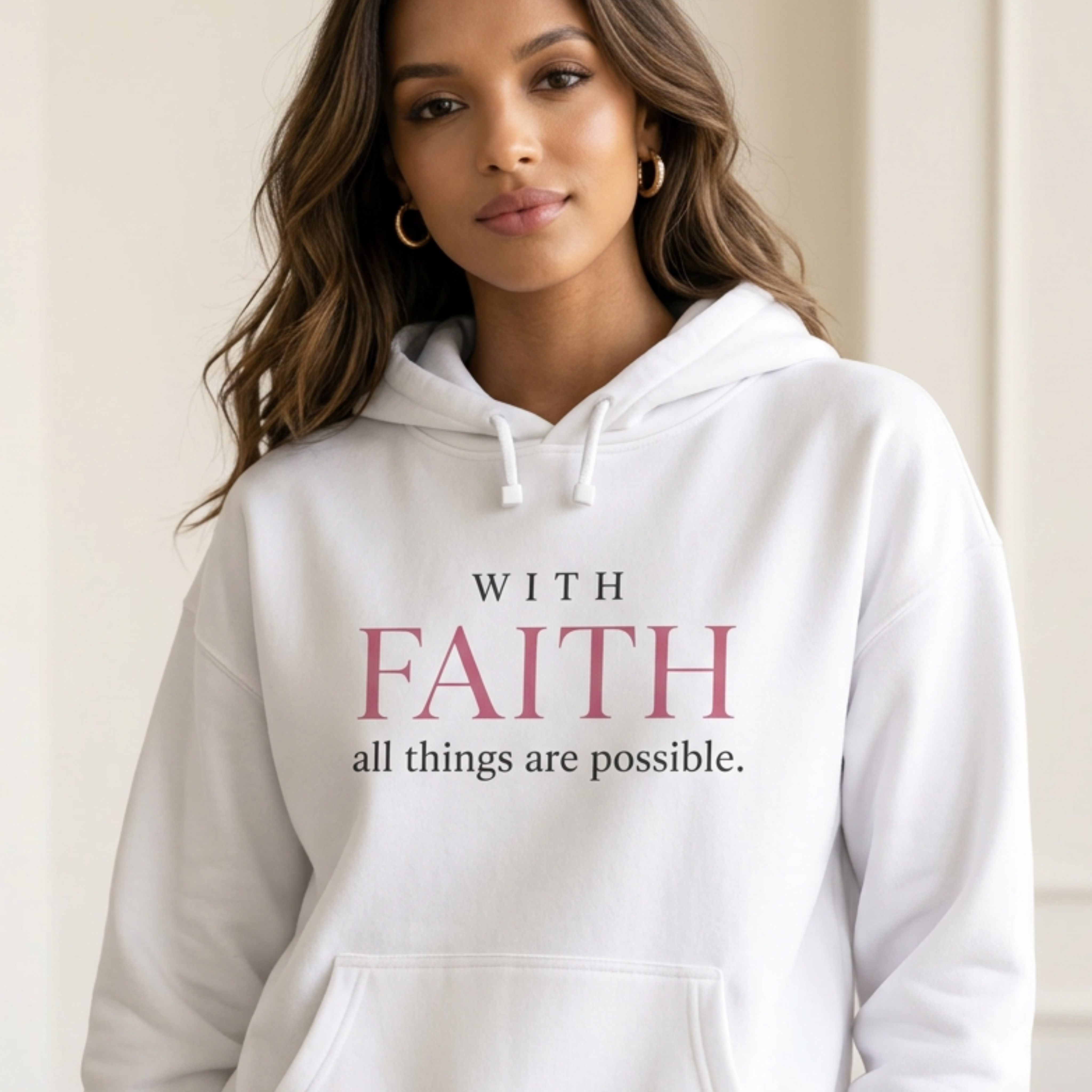 "With Faith" Hoodie