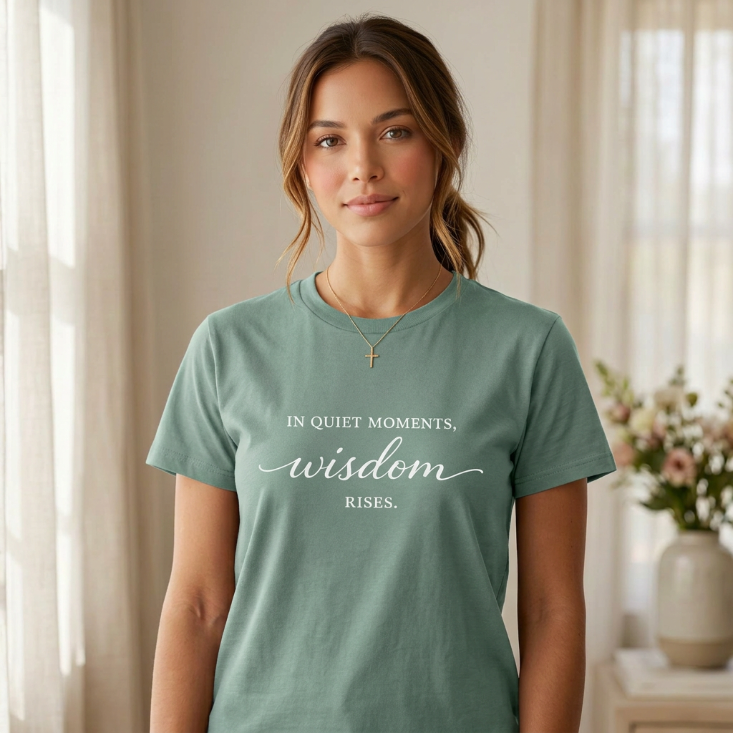 "Wisdom Rises" Everyday Tee