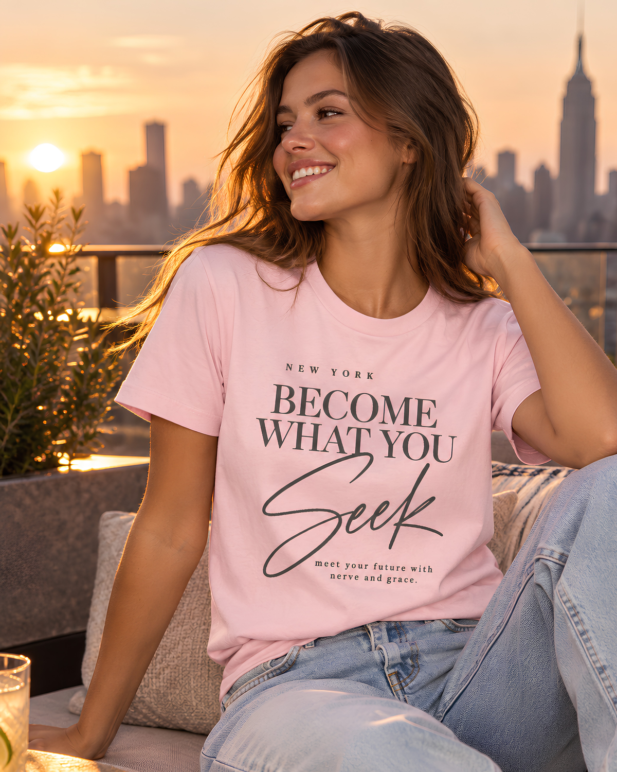 New York Tee | Become What You Seek