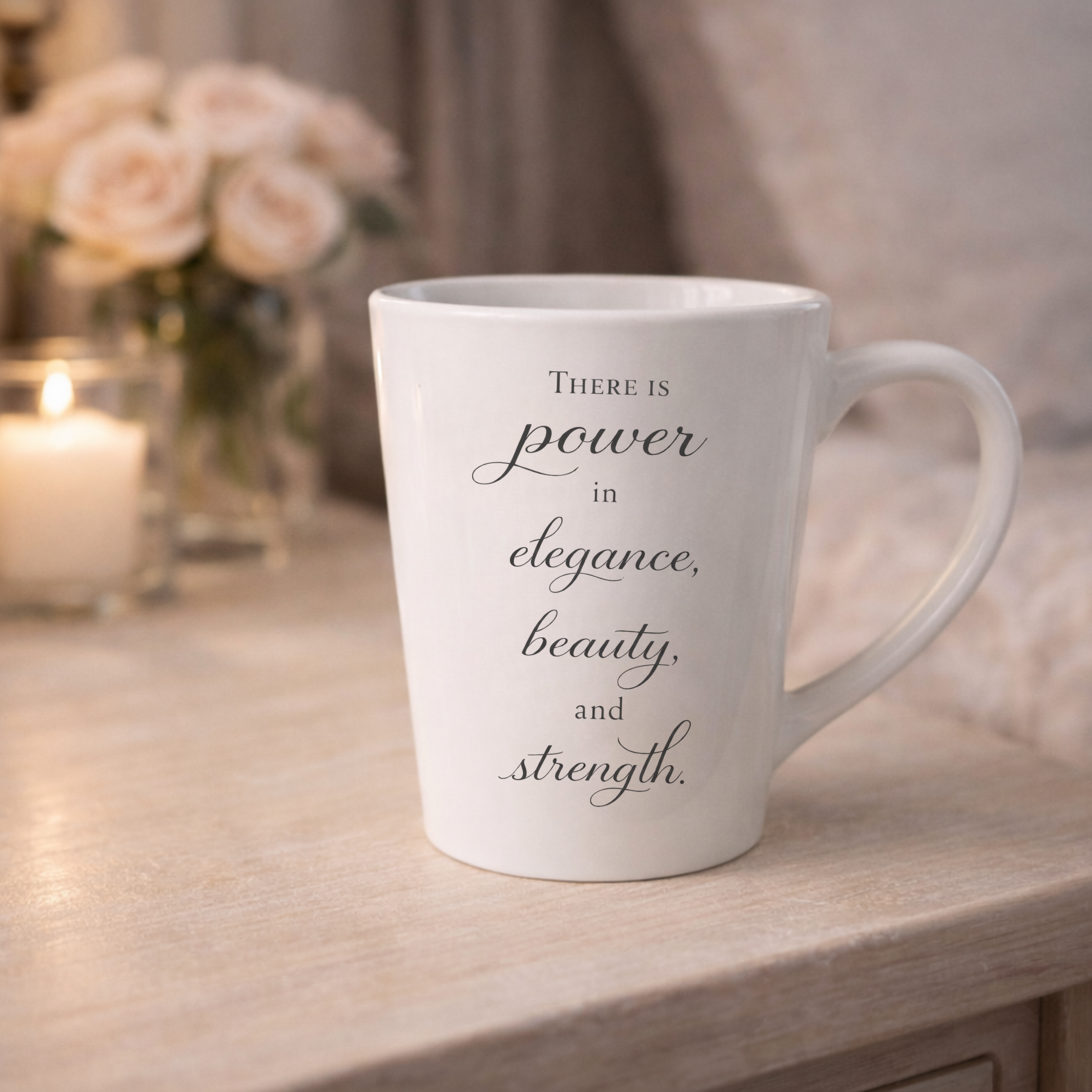 "Power in Elegance" Mug