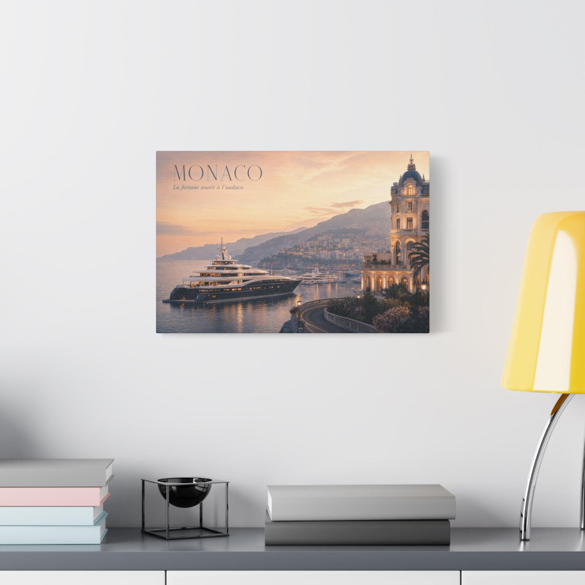 Positano Coastal Canvas Print — Italian Coast Wall Art