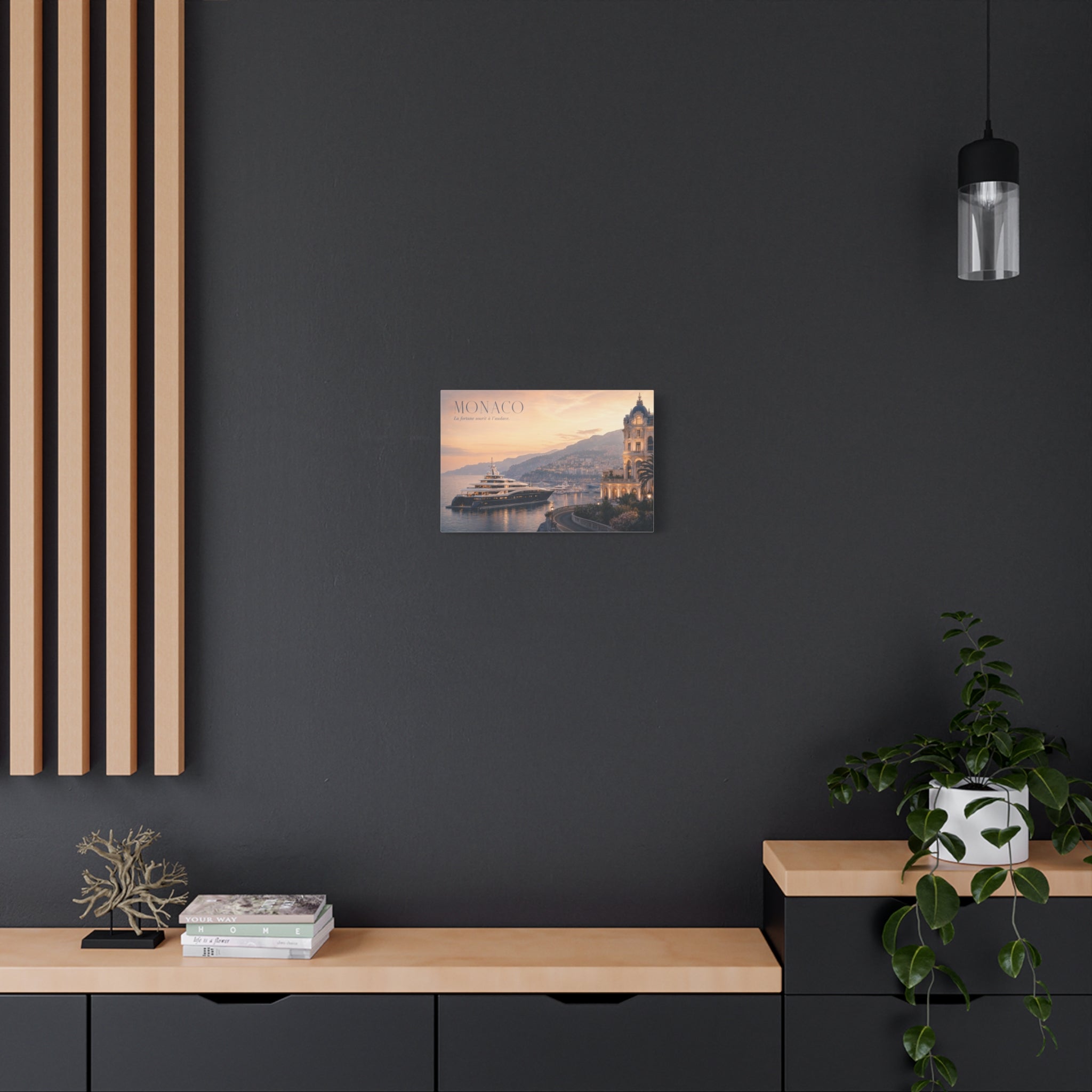 Positano Coastal Canvas Print — Italian Coast Wall Art