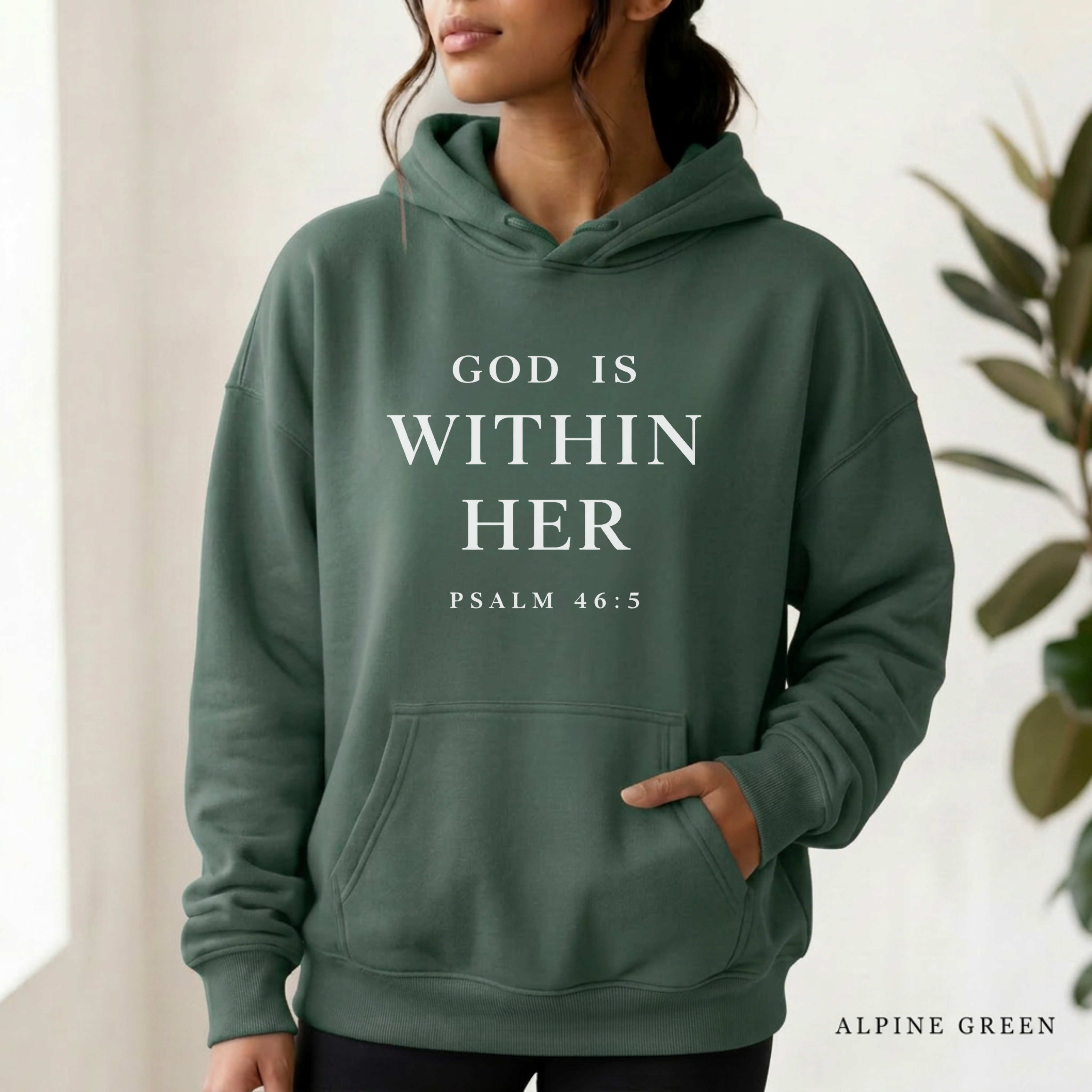 "God Is Within Her" Hoodie