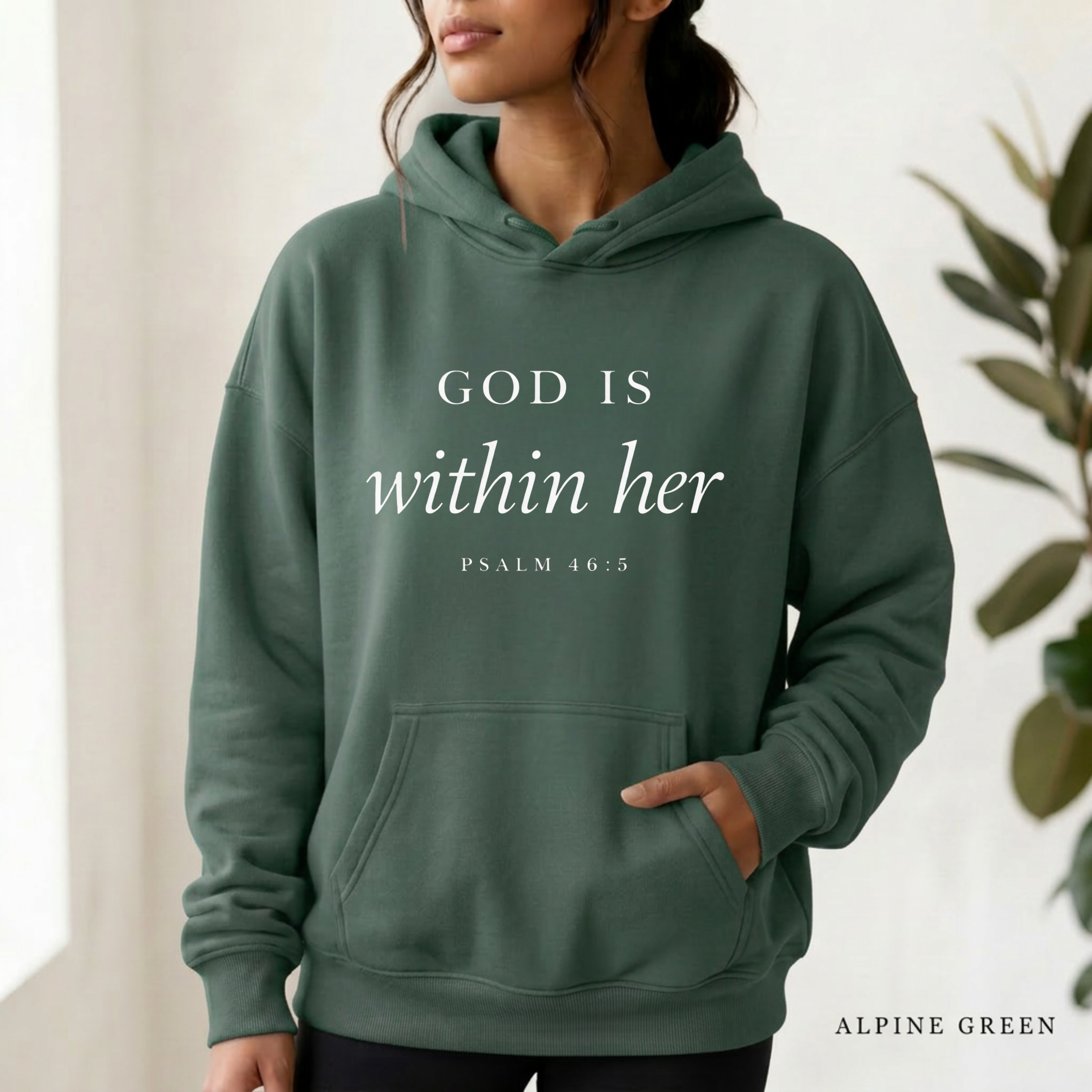 "God Is Within Her" Hoodie
