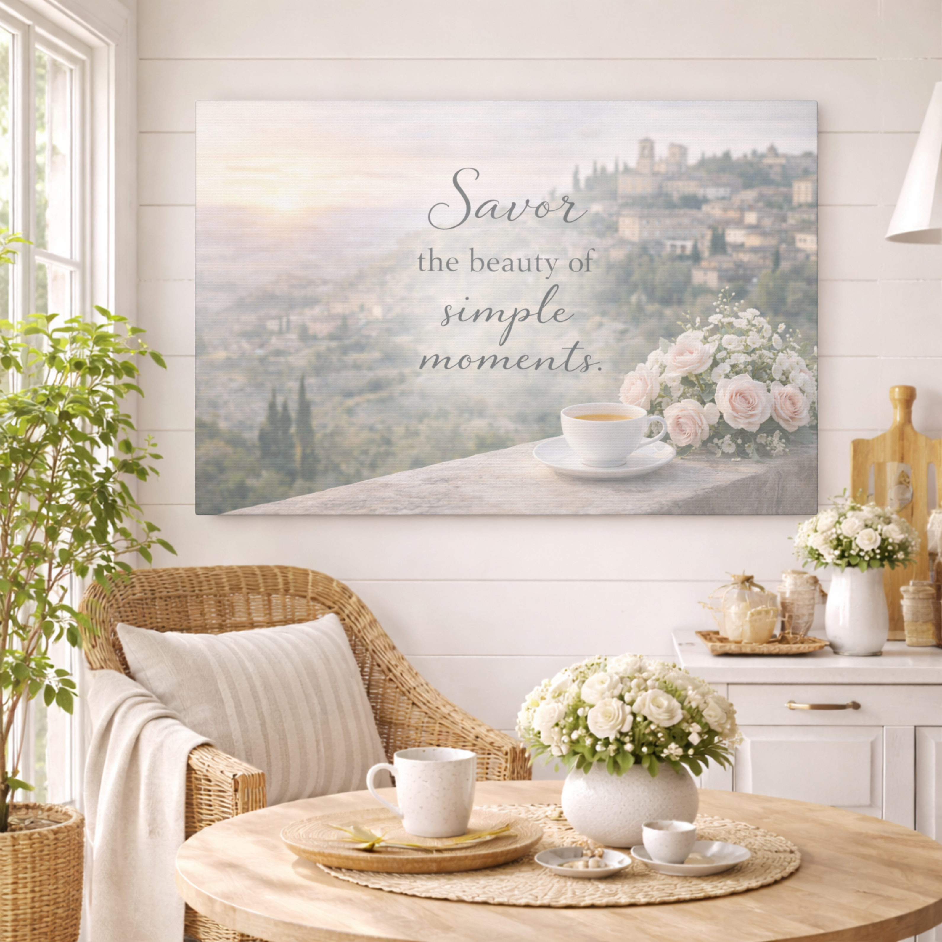 "Beauty of Simple Moments" Canvas Wall Art