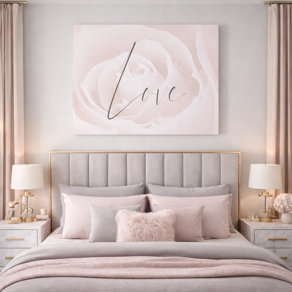 "Love" Canvas Wall Art