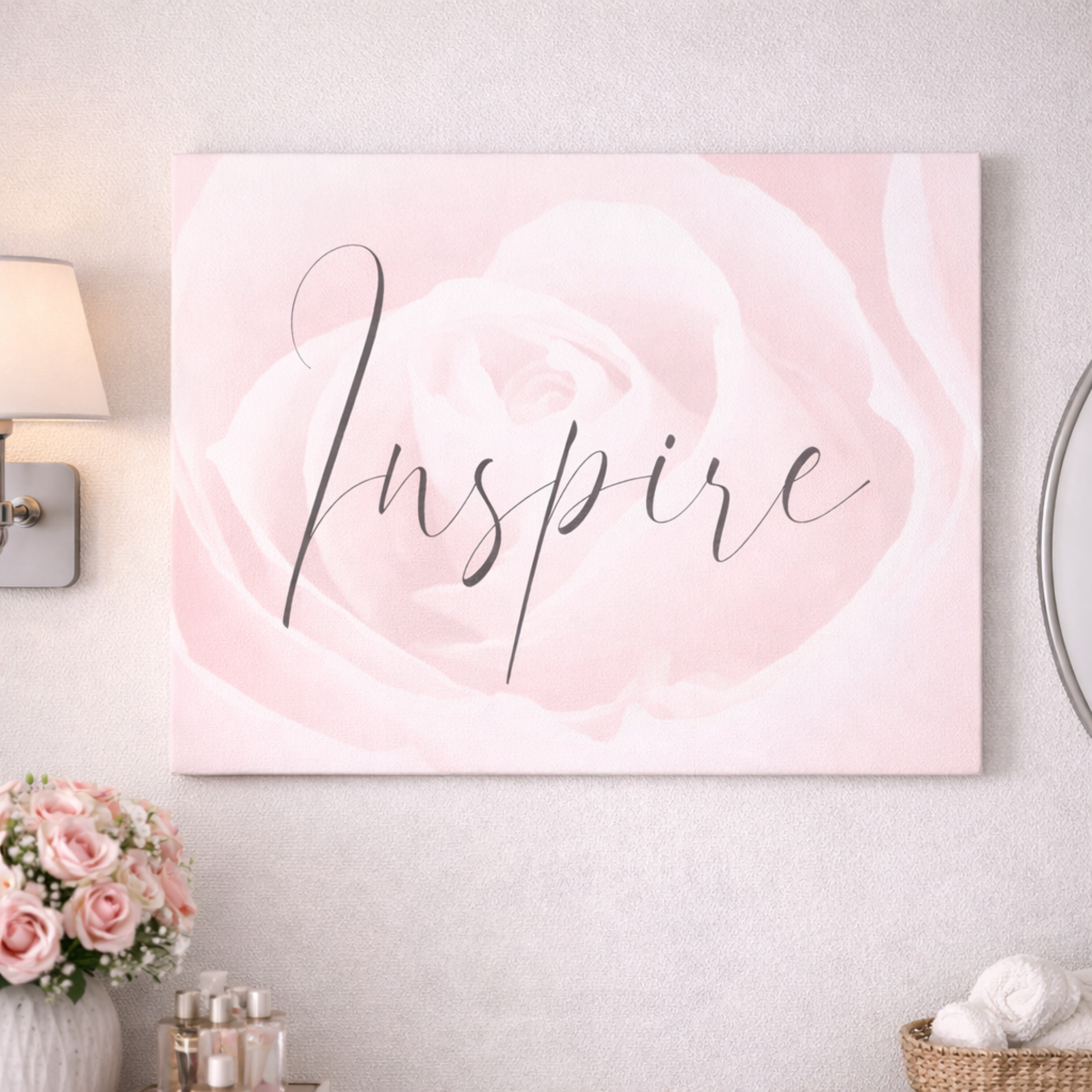 "Inspire" Canvas Wall Art