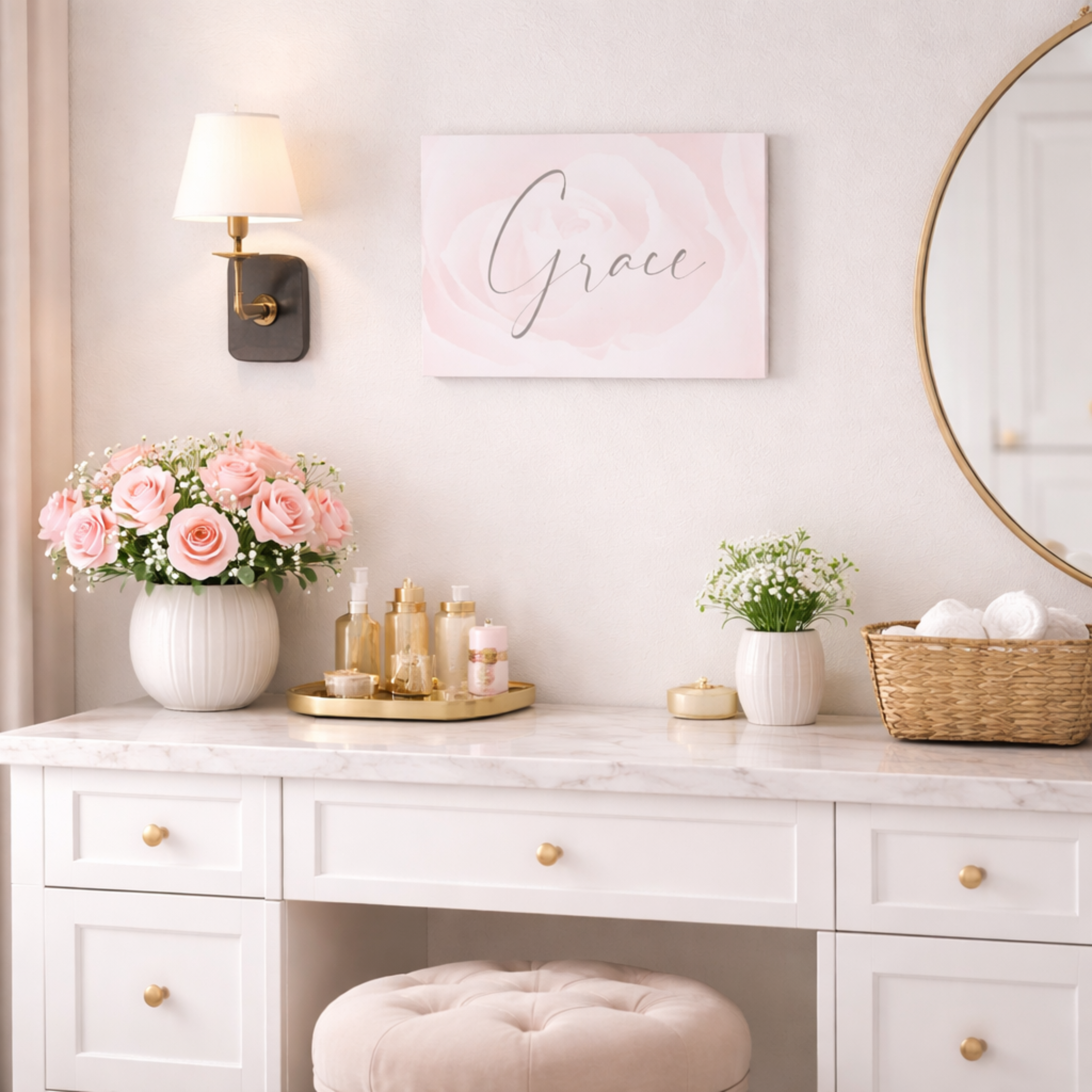 "Grace" Canvas Wall Art