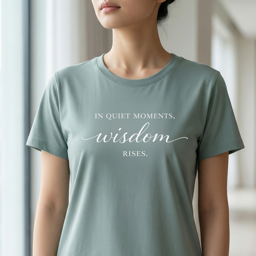 "Wisdom Rises" | Intentional Everyday Tee