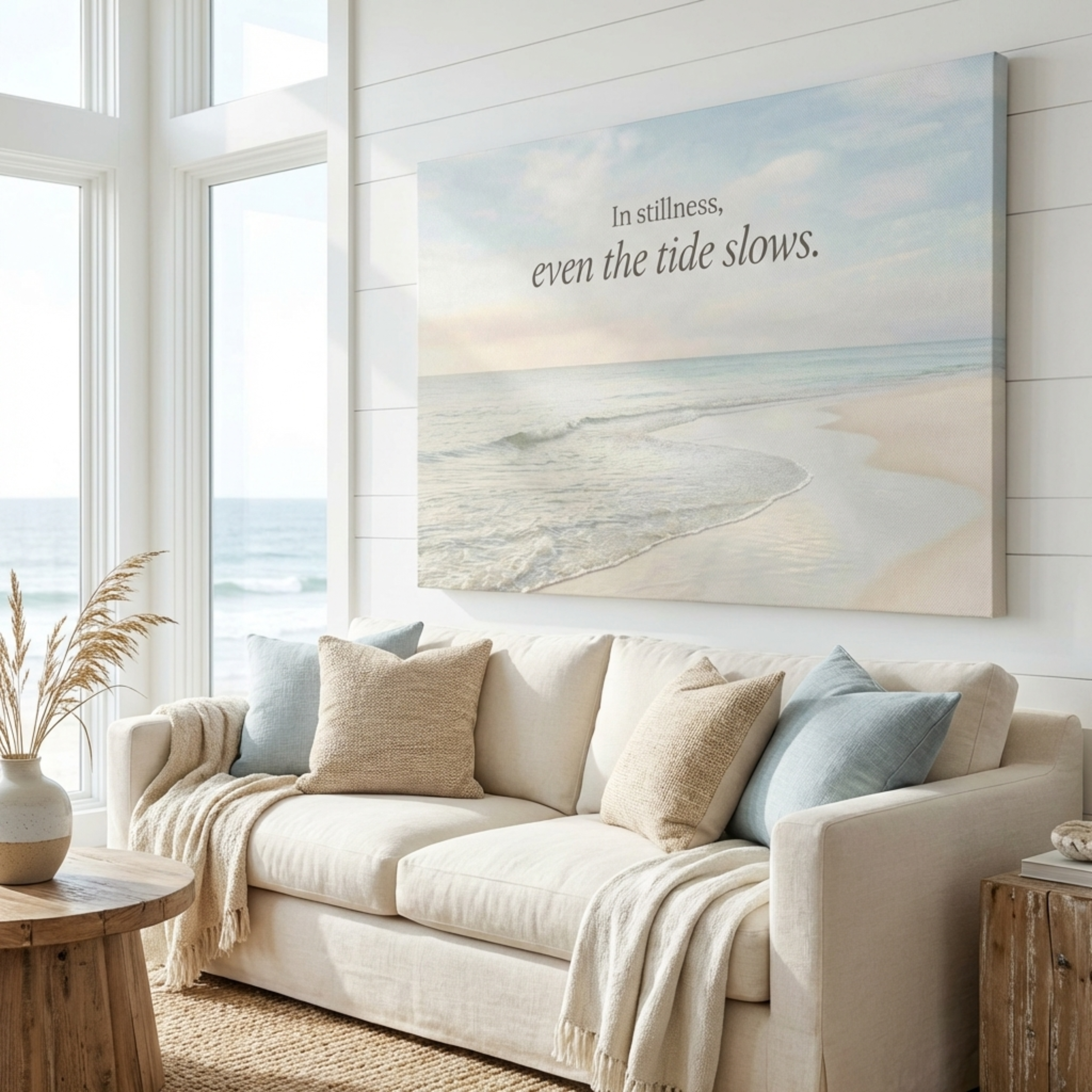 "Ocean Tides" Canvas Wall Art