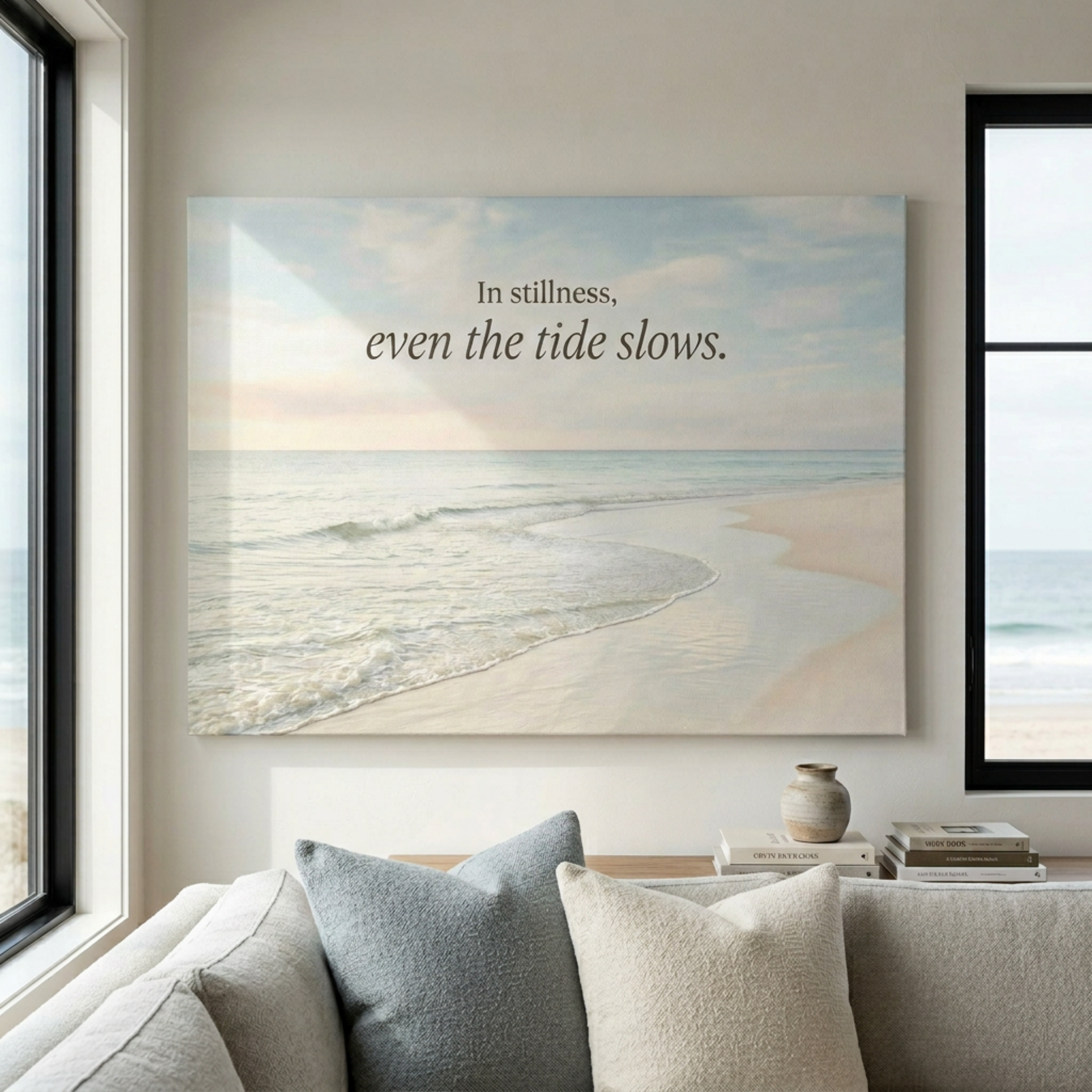 "Ocean Tides" Canvas Wall Art