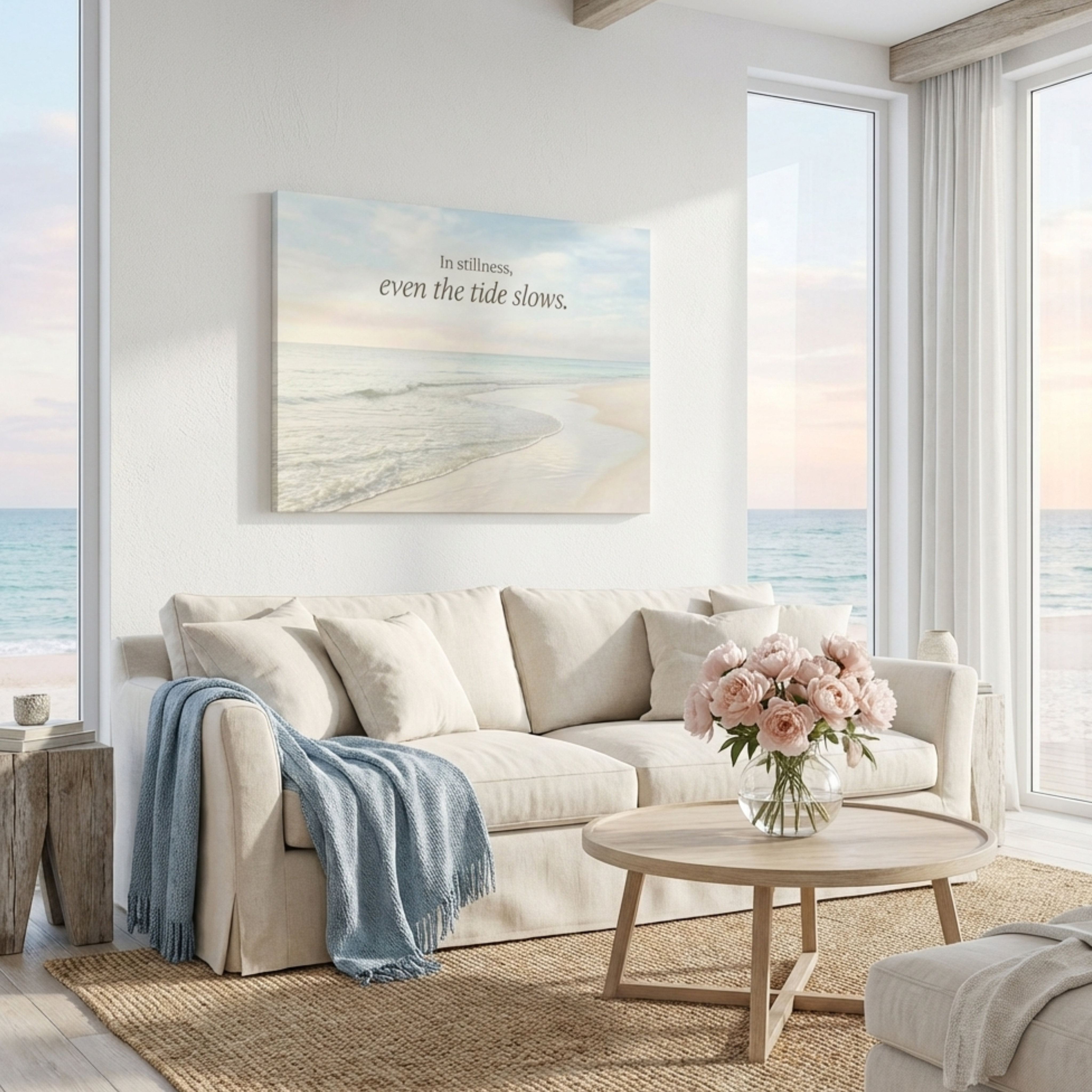 "Ocean Tides" Canvas Wall Art
