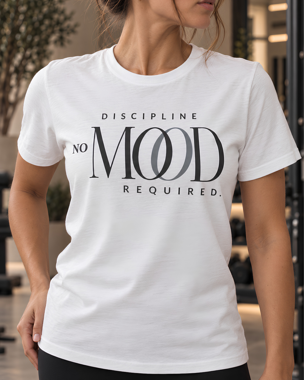 Discipline No Mood Required Tee