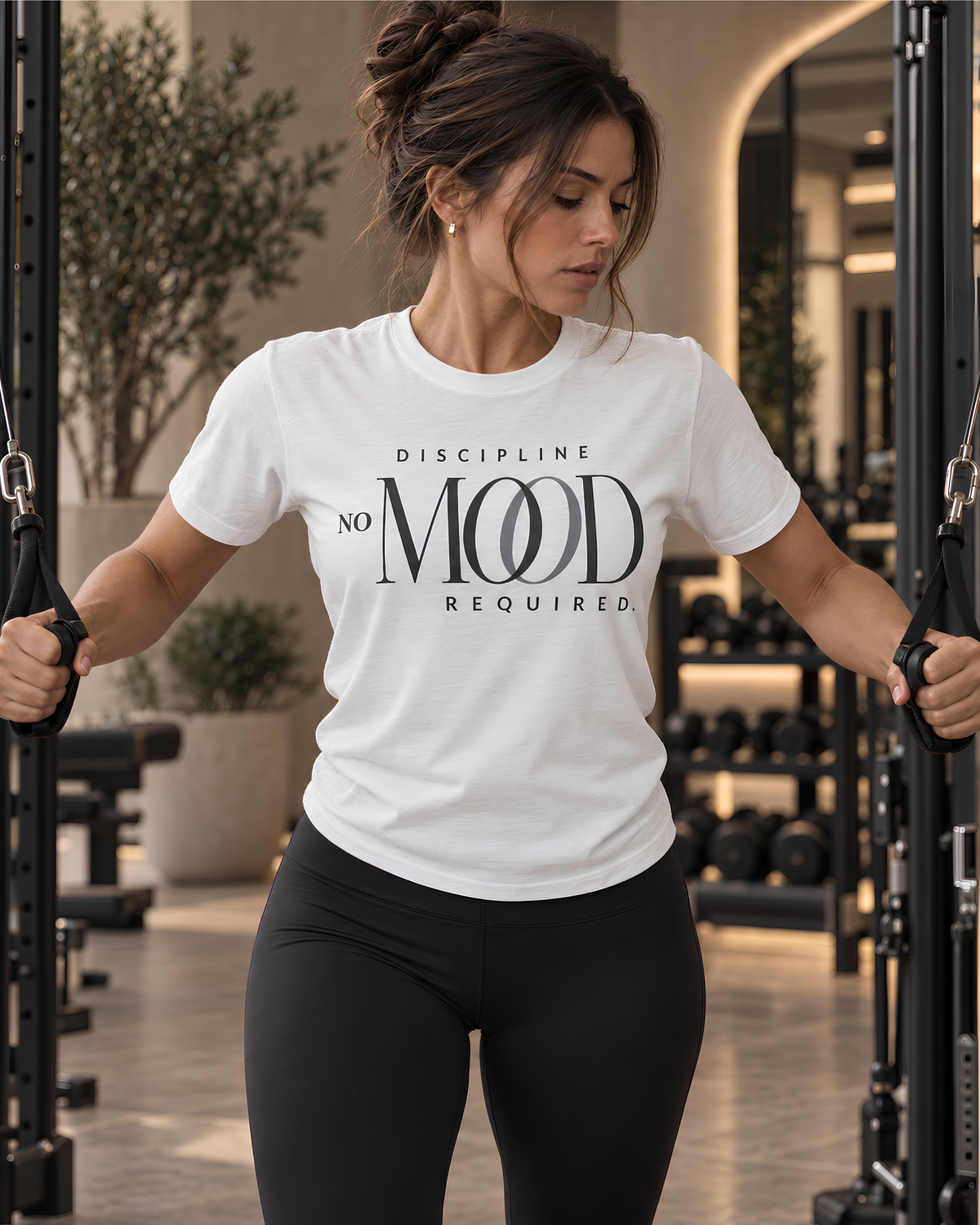 Discipline No Mood Required Tee