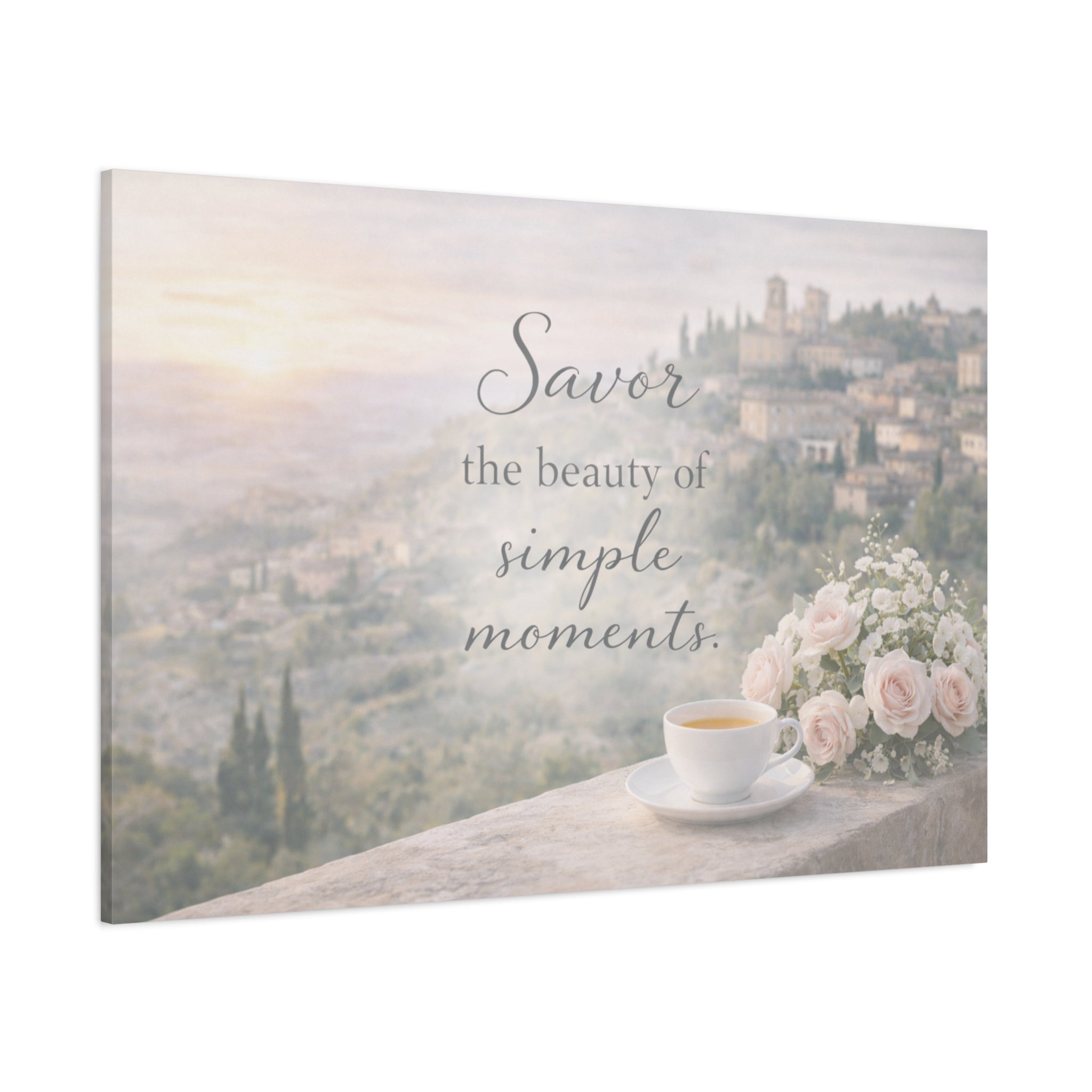 "Beauty of Simple Moments" Canvas Wall Art
