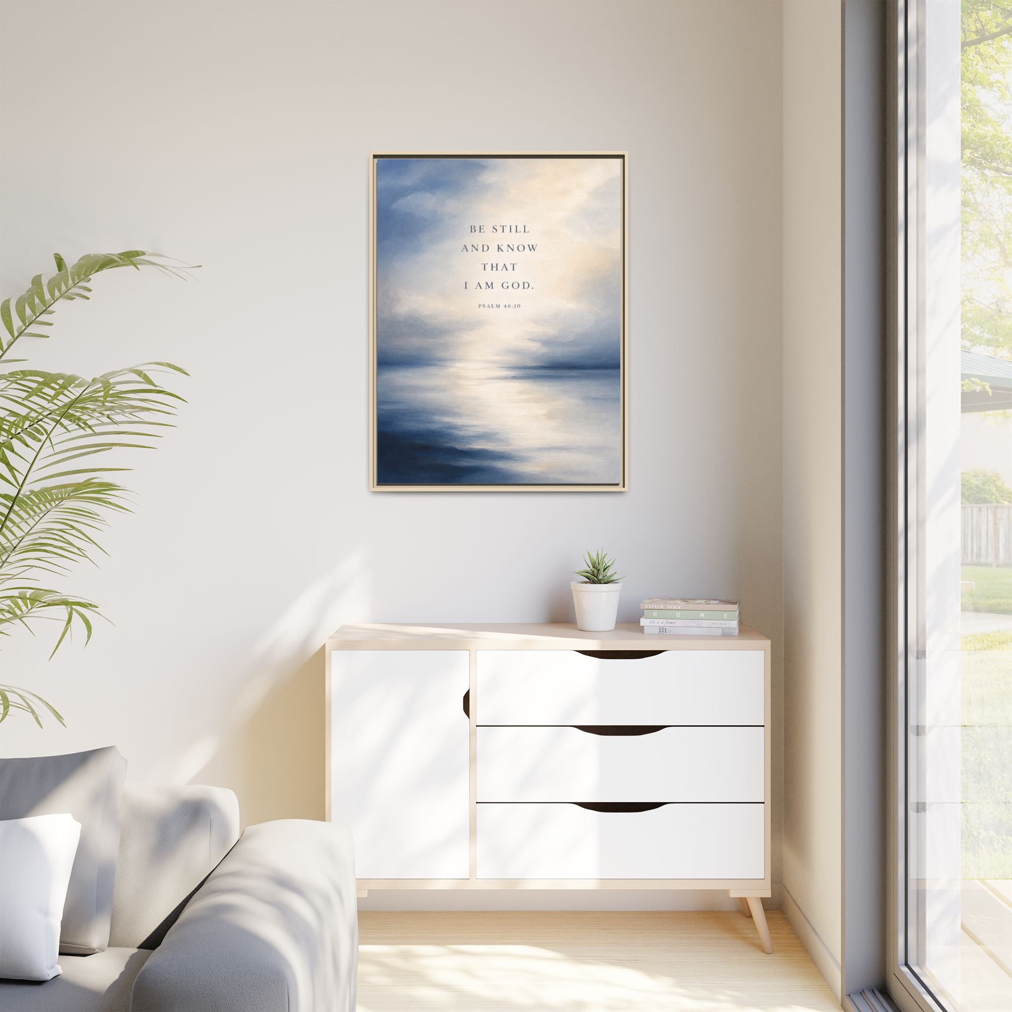 Know That I Am God Psalm 46:10 Wall Art
