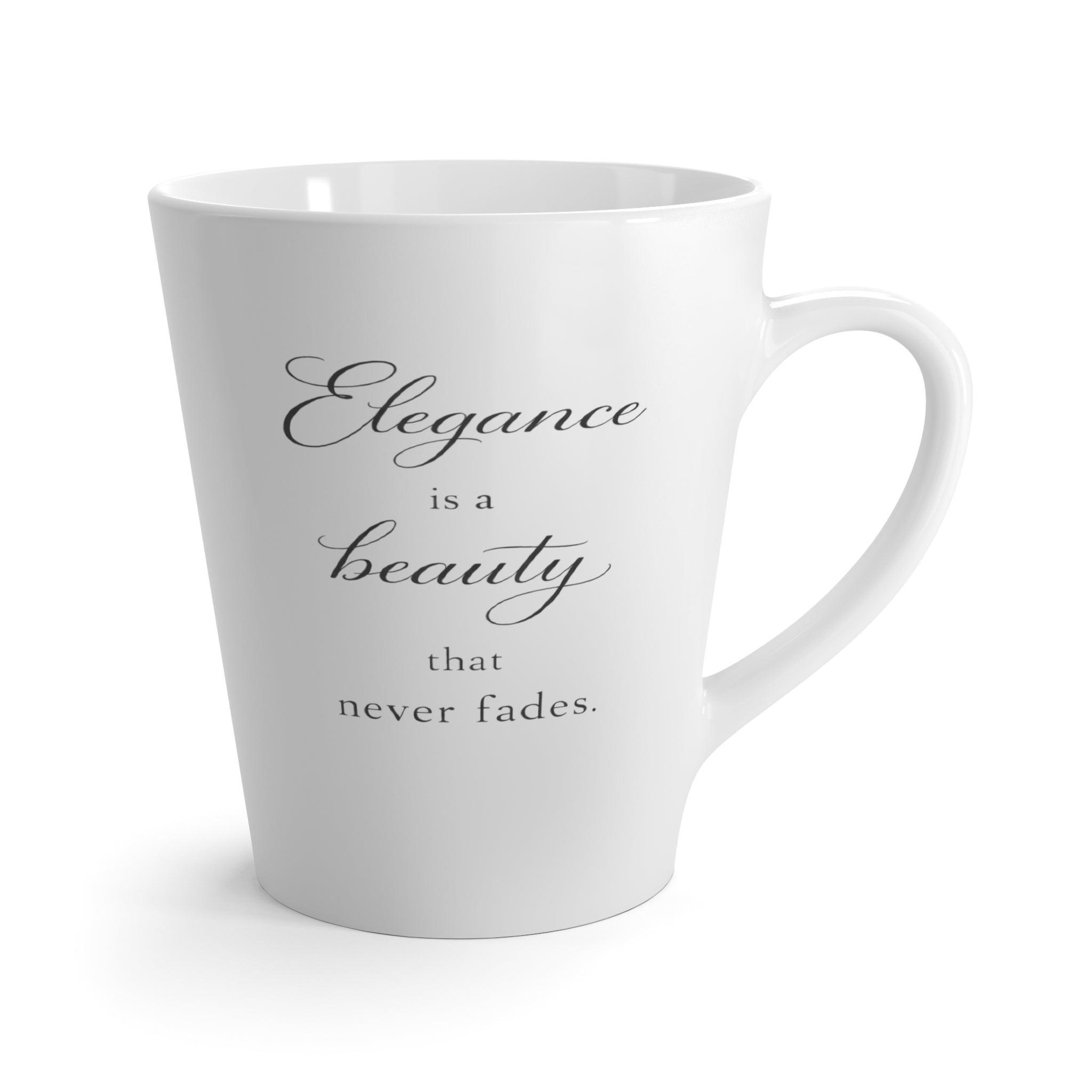 "Elegance is a Beauty" Mugs