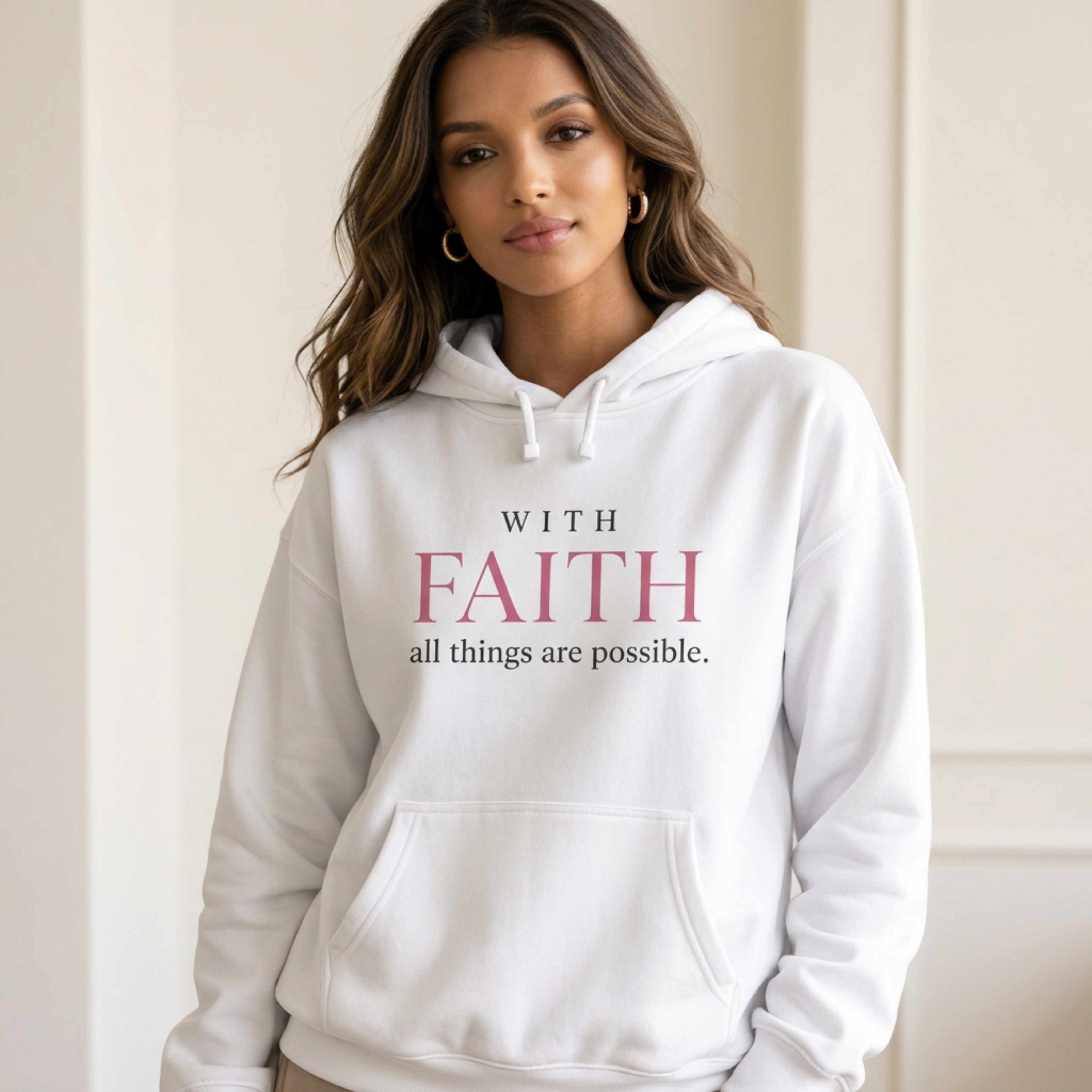 "With Faith" Hoodie