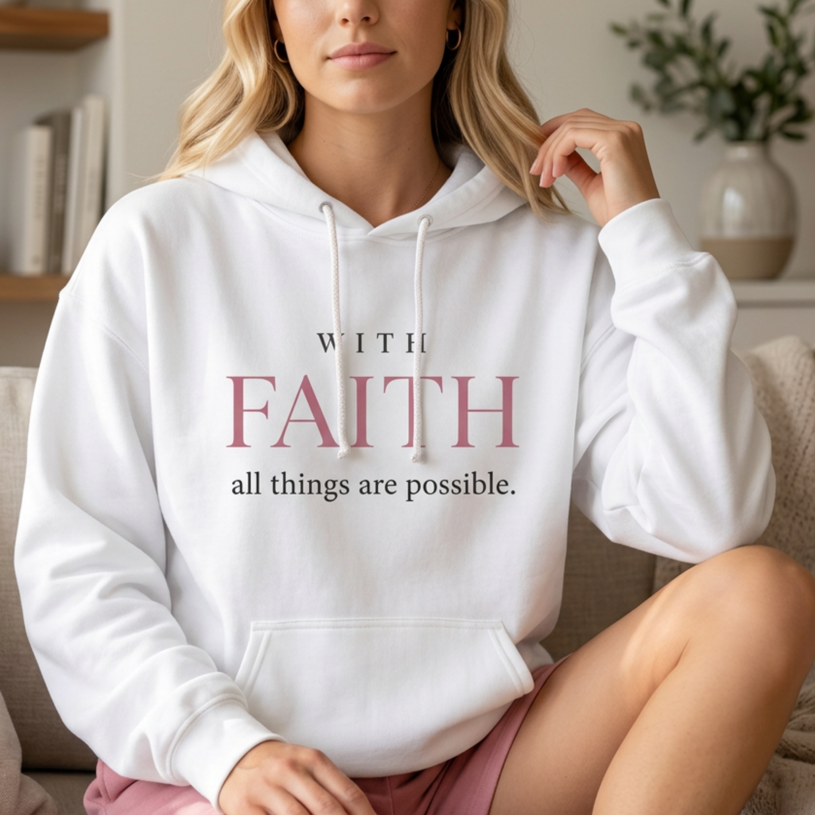 "With Faith" Hoodie