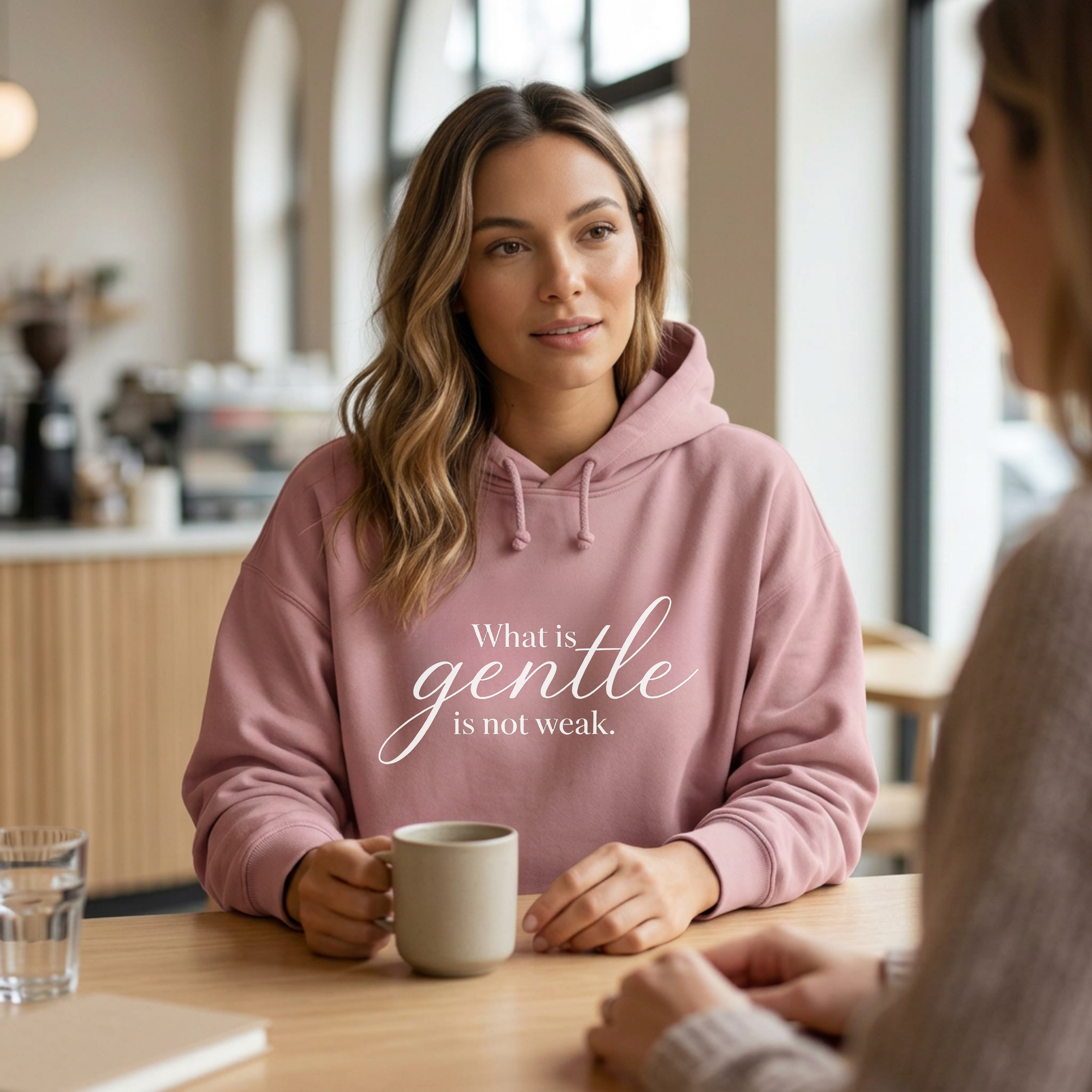 "Gentle Is Not Weak" Hoodie