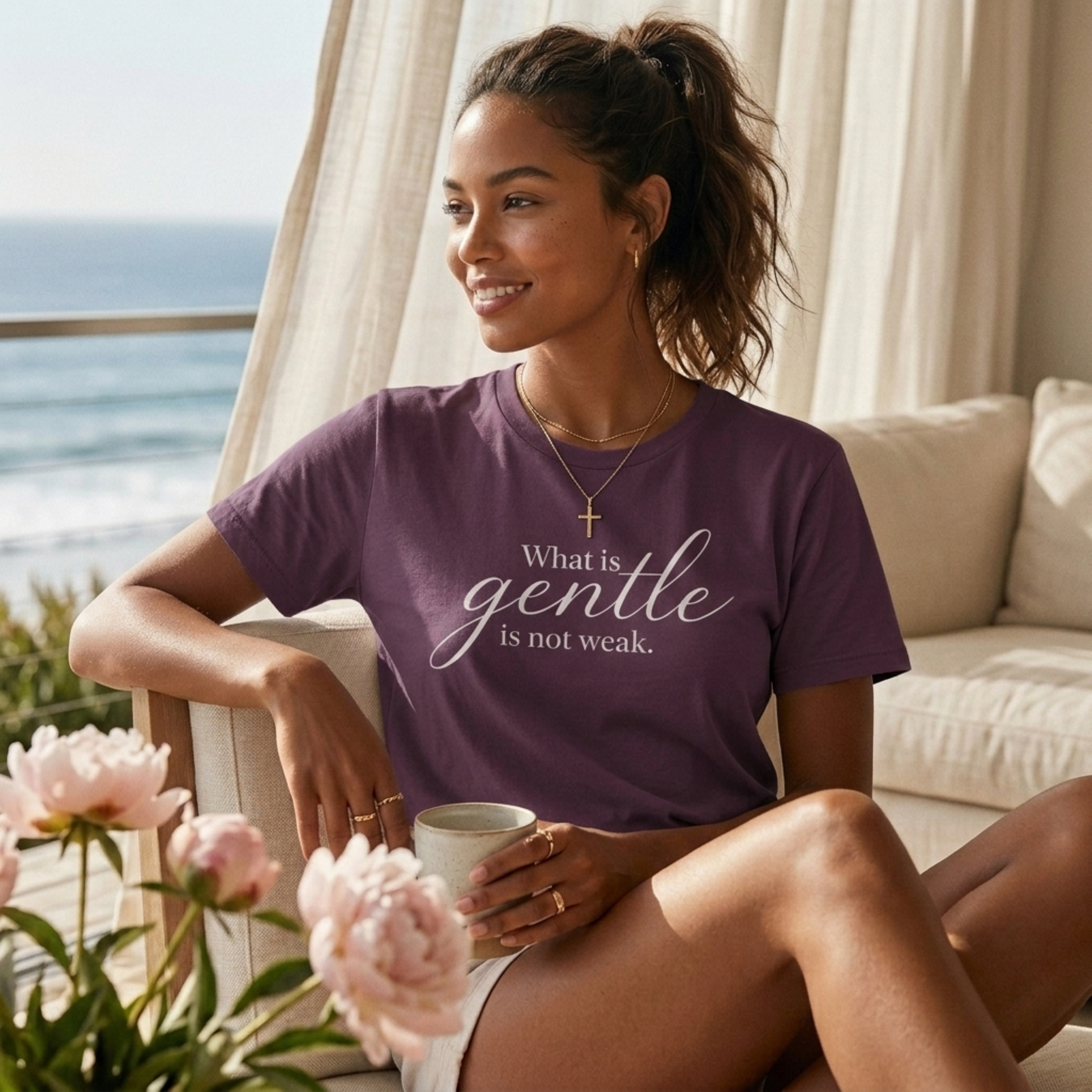 "Gentle is Not Weak" Everyday Tee