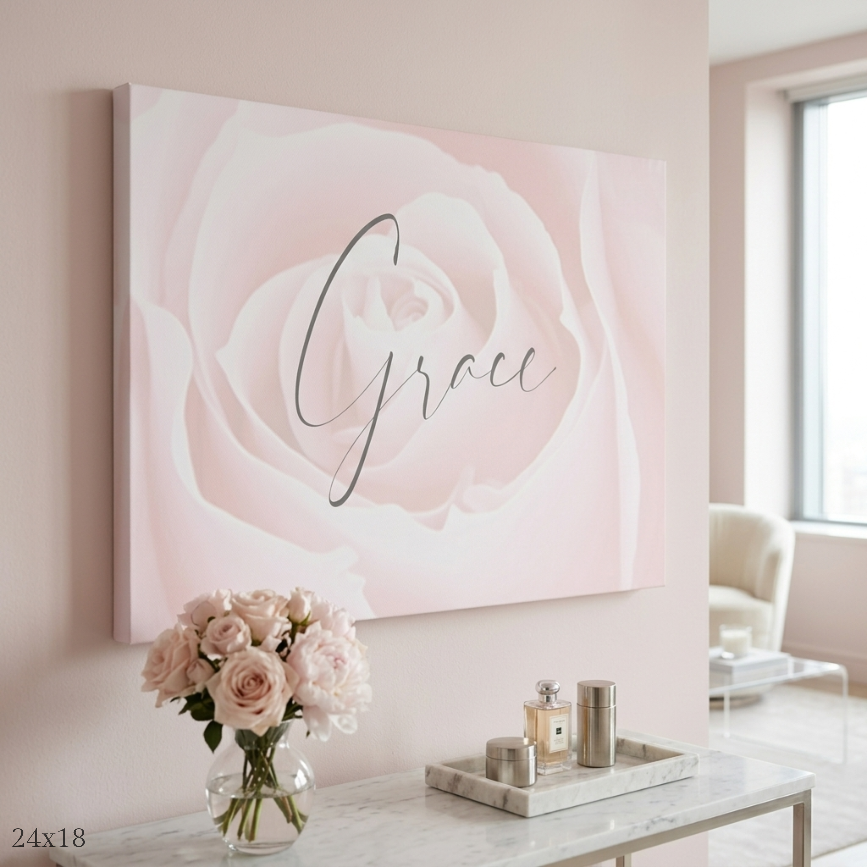 "Grace" Canvas Wall Art