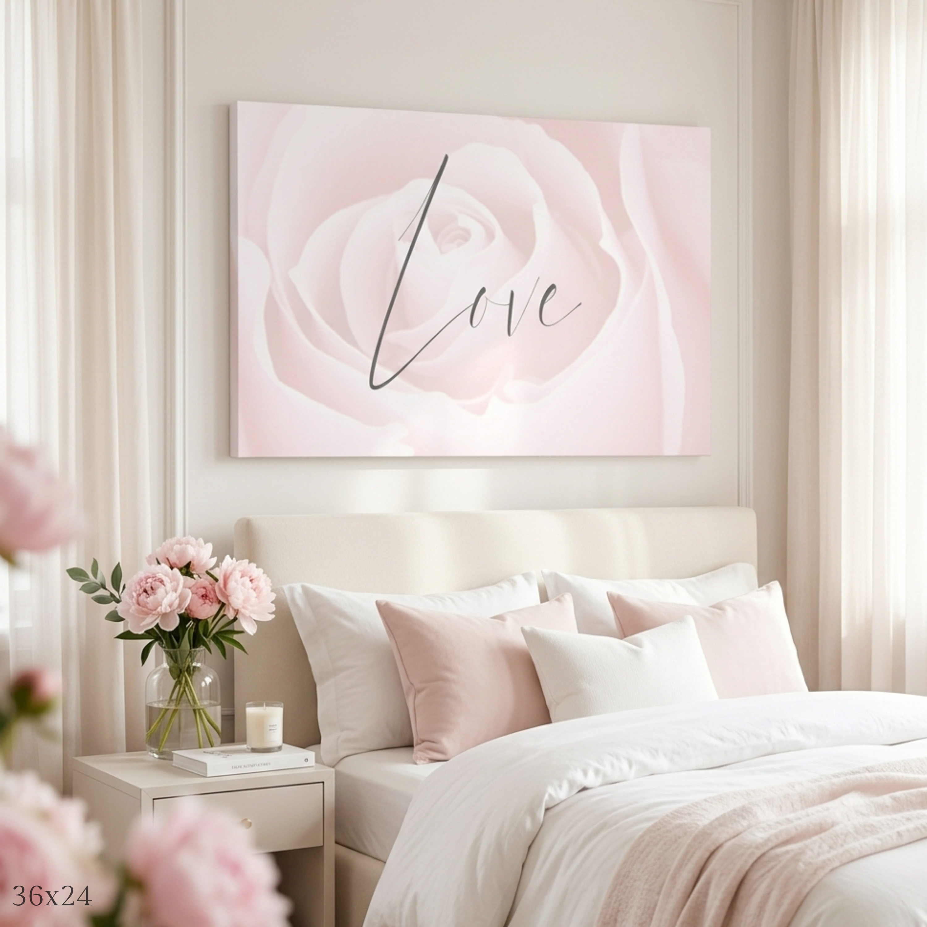 "Love" Canvas Wall Art