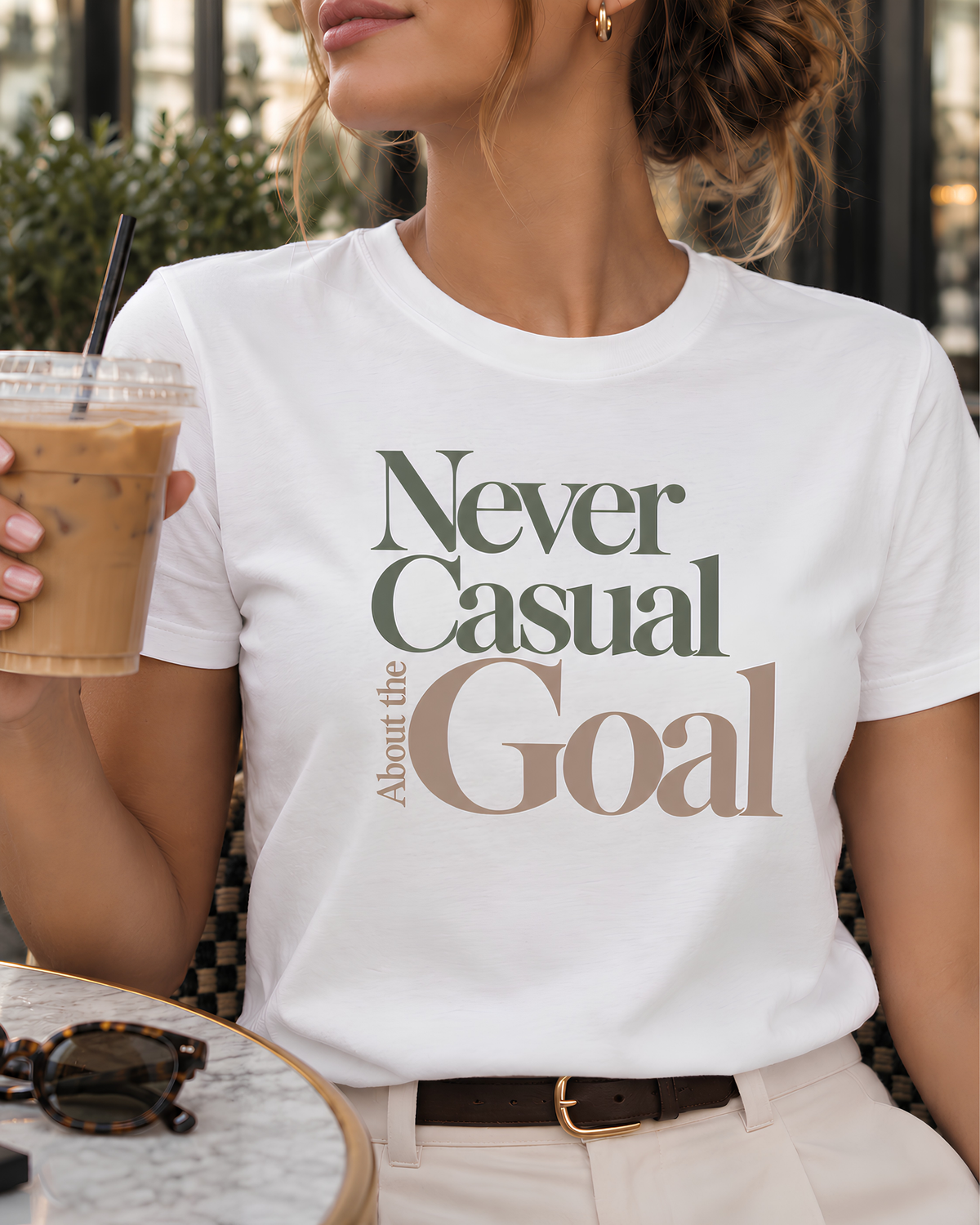 Never Casual About the Goal Tee