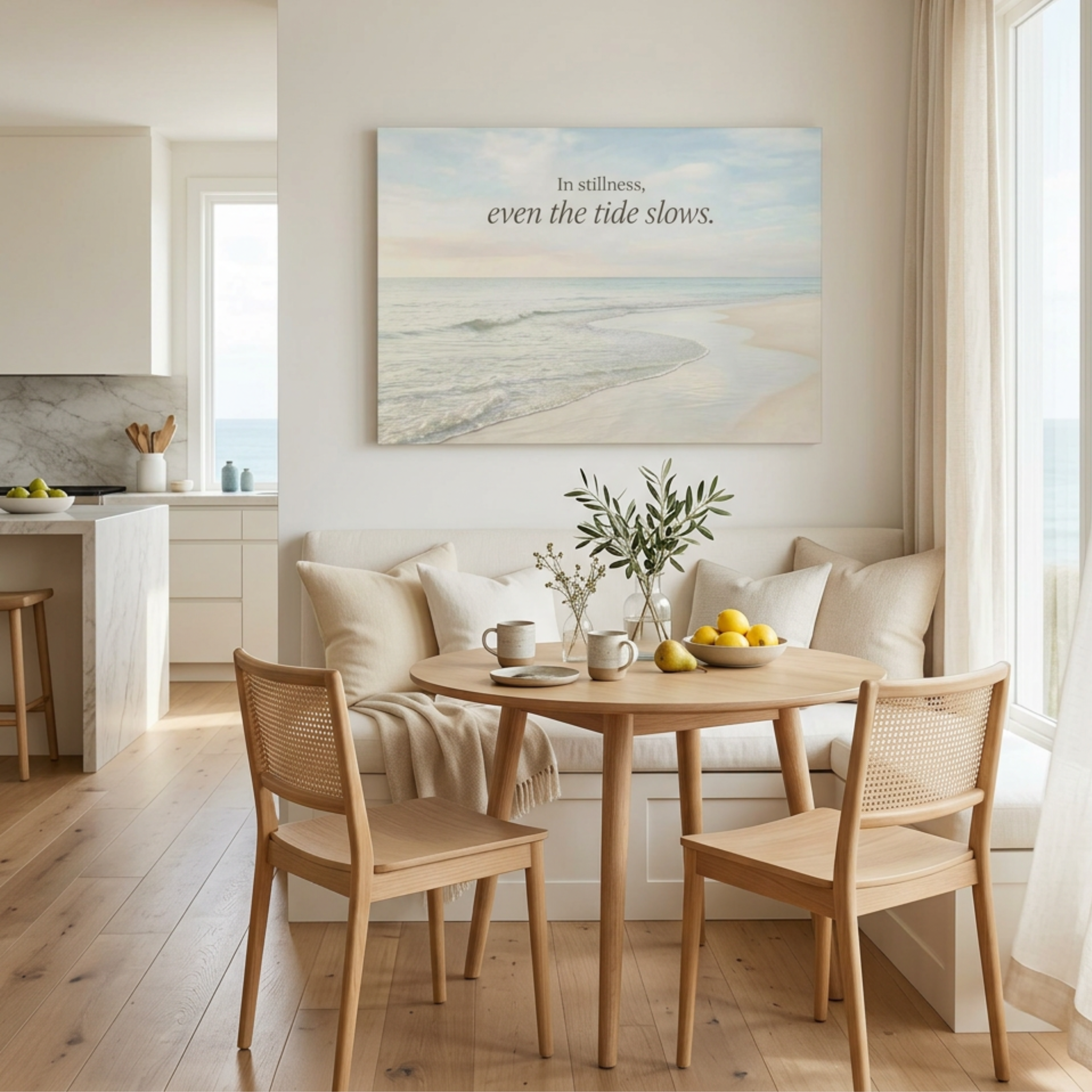 "Ocean Tides" Canvas Wall Art
