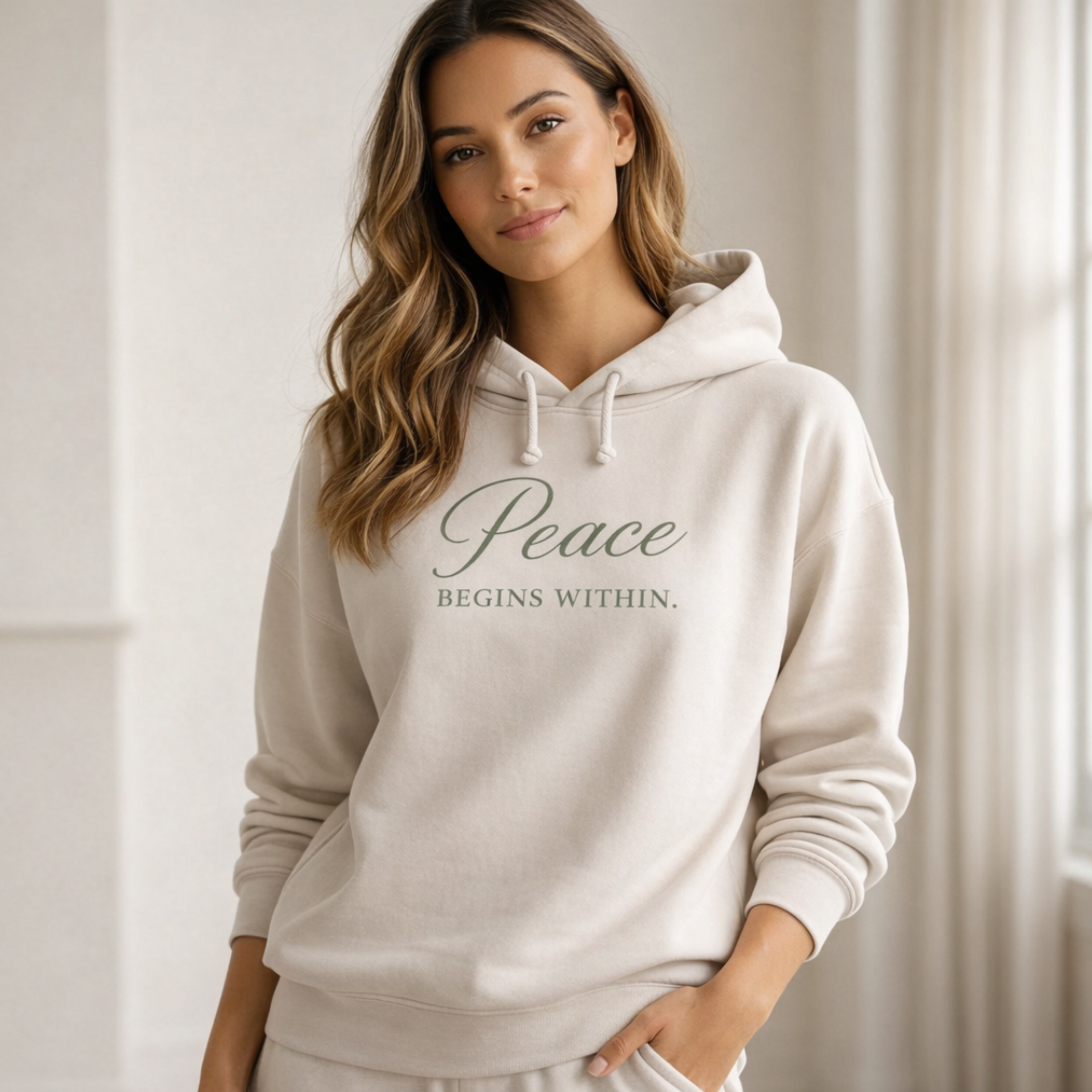 "Peace Begins Within" Hoodie