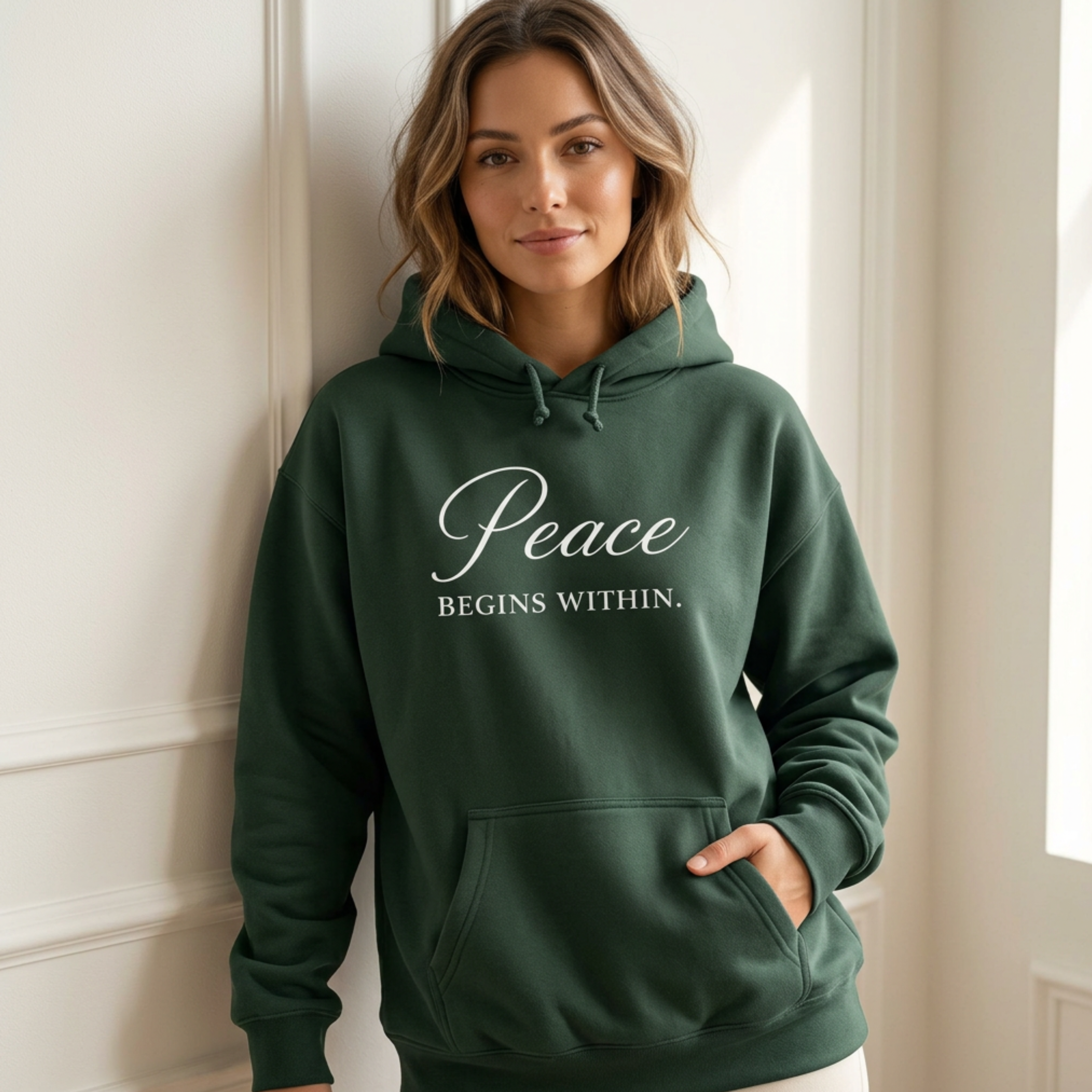 "Peace Begins Within" Hoodie