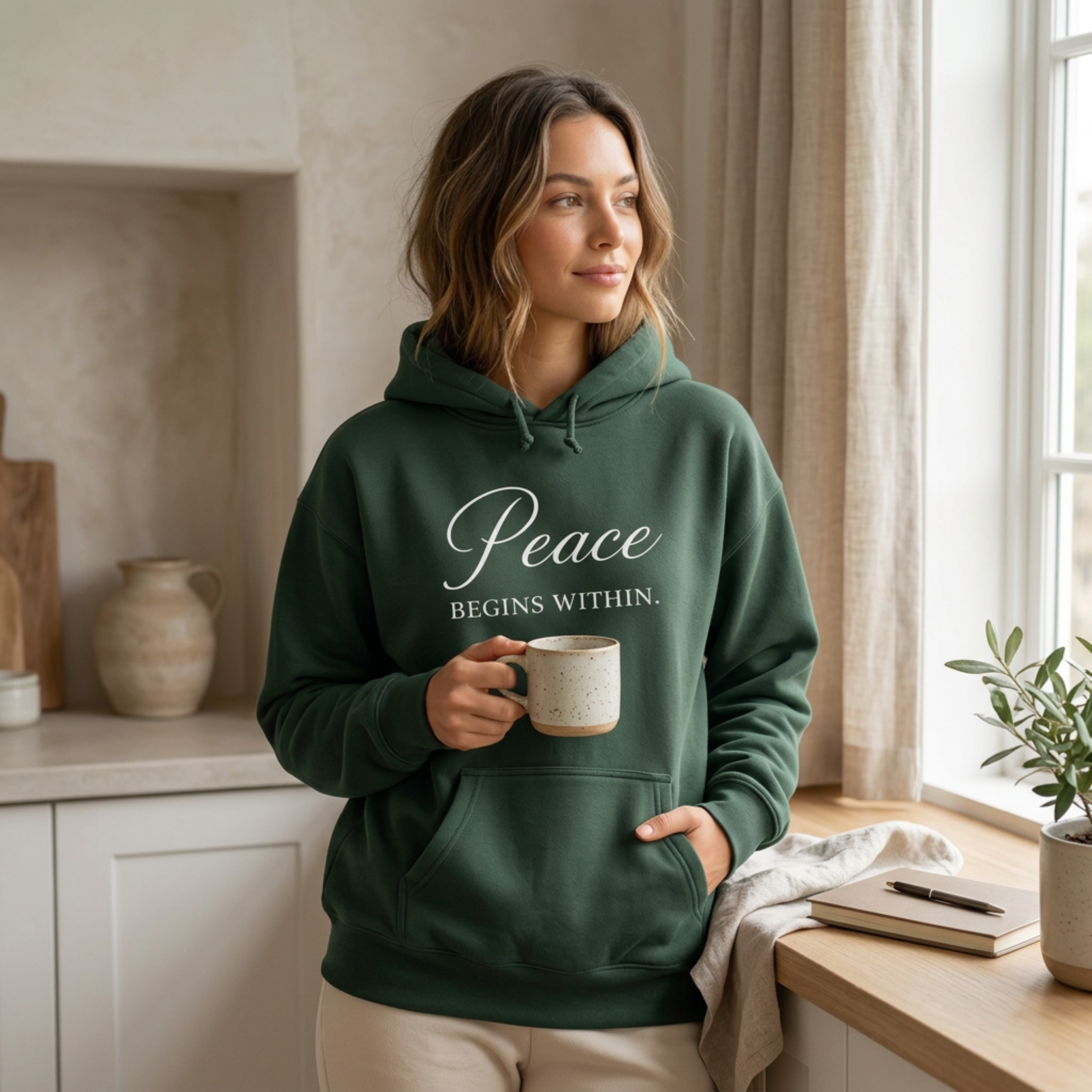 "Peace Begins Within" Hoodie